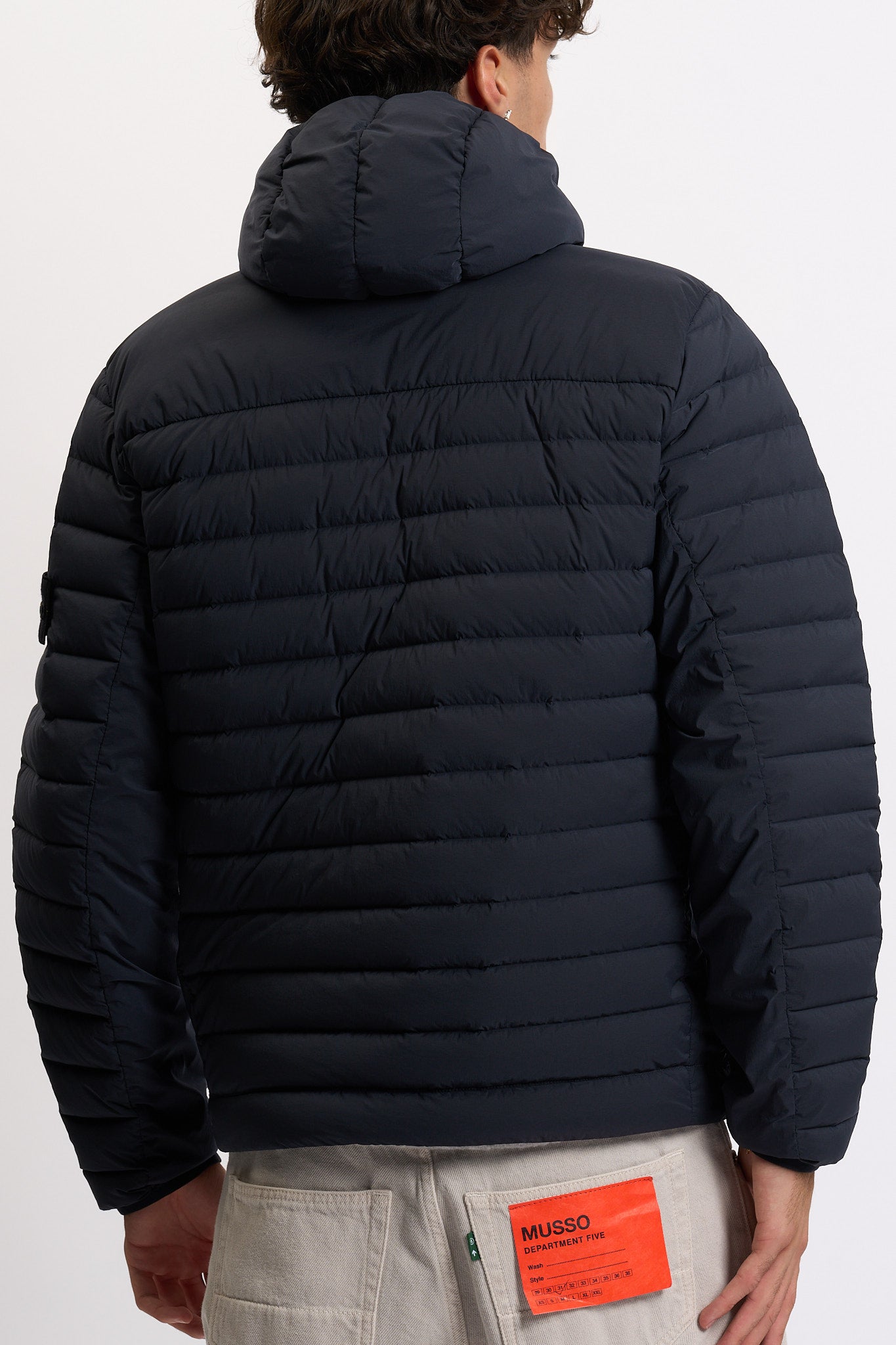 Stone island 100 Grammi Con Cappuccio Blu Uomo-6