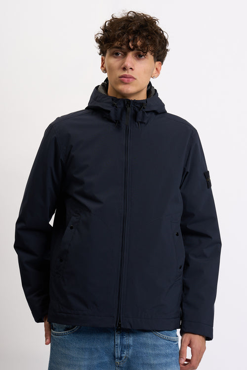 Stone island Caban Imbottito Primaloft Blu Uomo