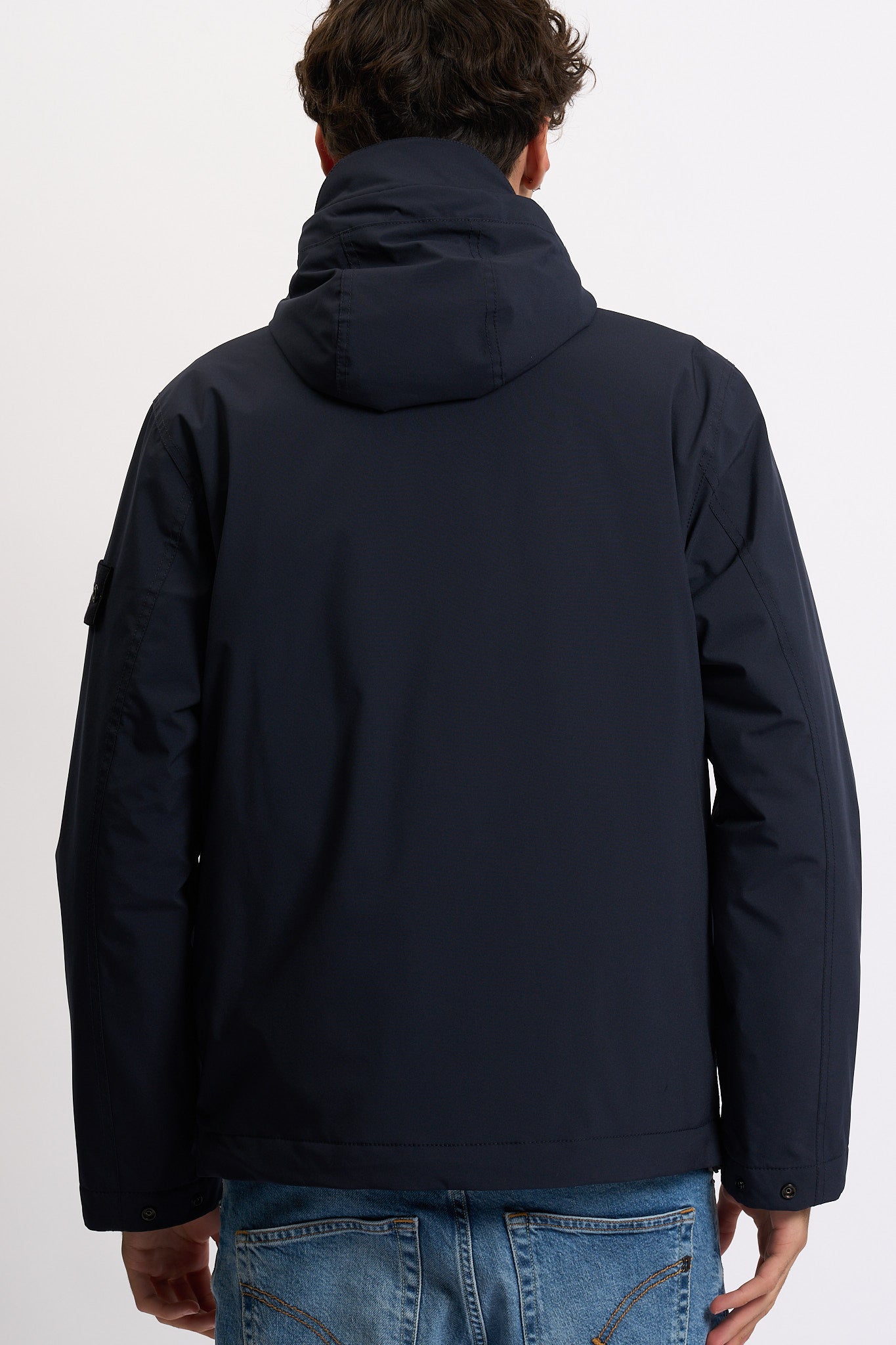 Stone island Caban Imbottito Primaloft Blu Uomo-5