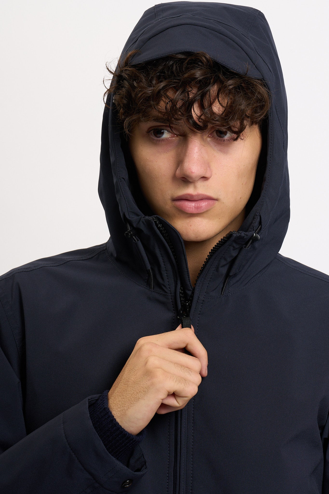 Stone island Caban Imbottito Primaloft Blu Uomo-7