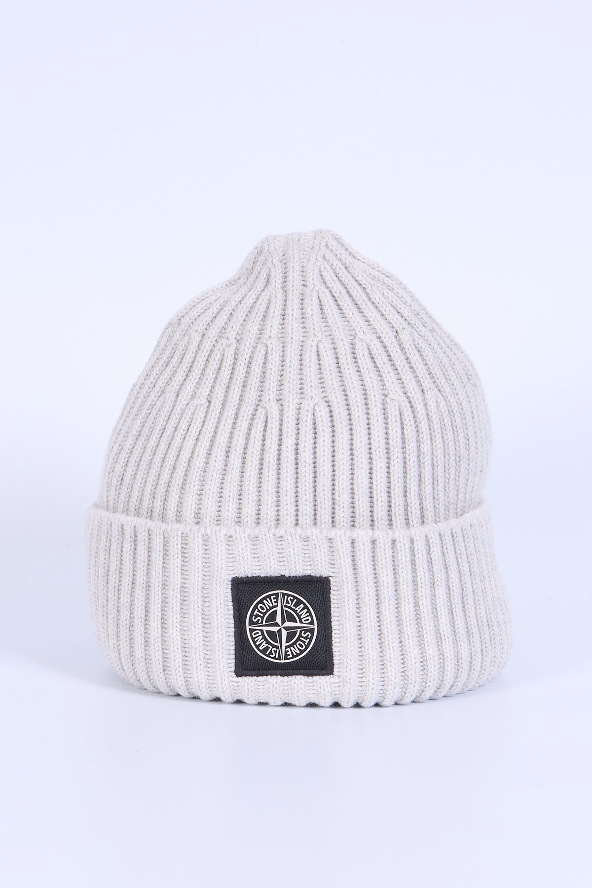 Stone Island Cappellino Lana Sabbia Uomo-1