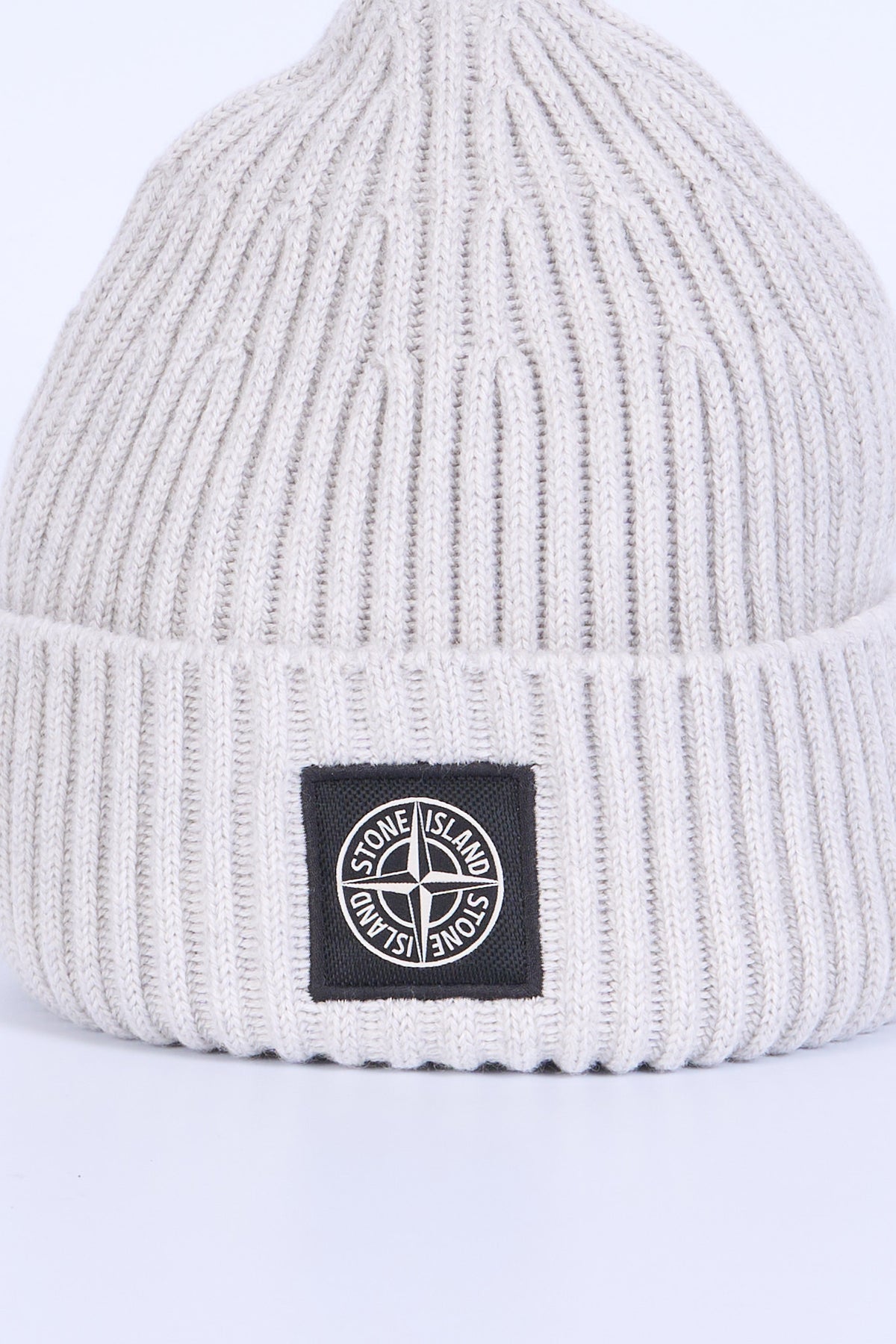 Stone Island Cappellino Lana Sabbia Uomo-2