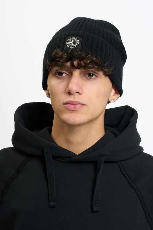 Stone island Cappellino Nero Uomo