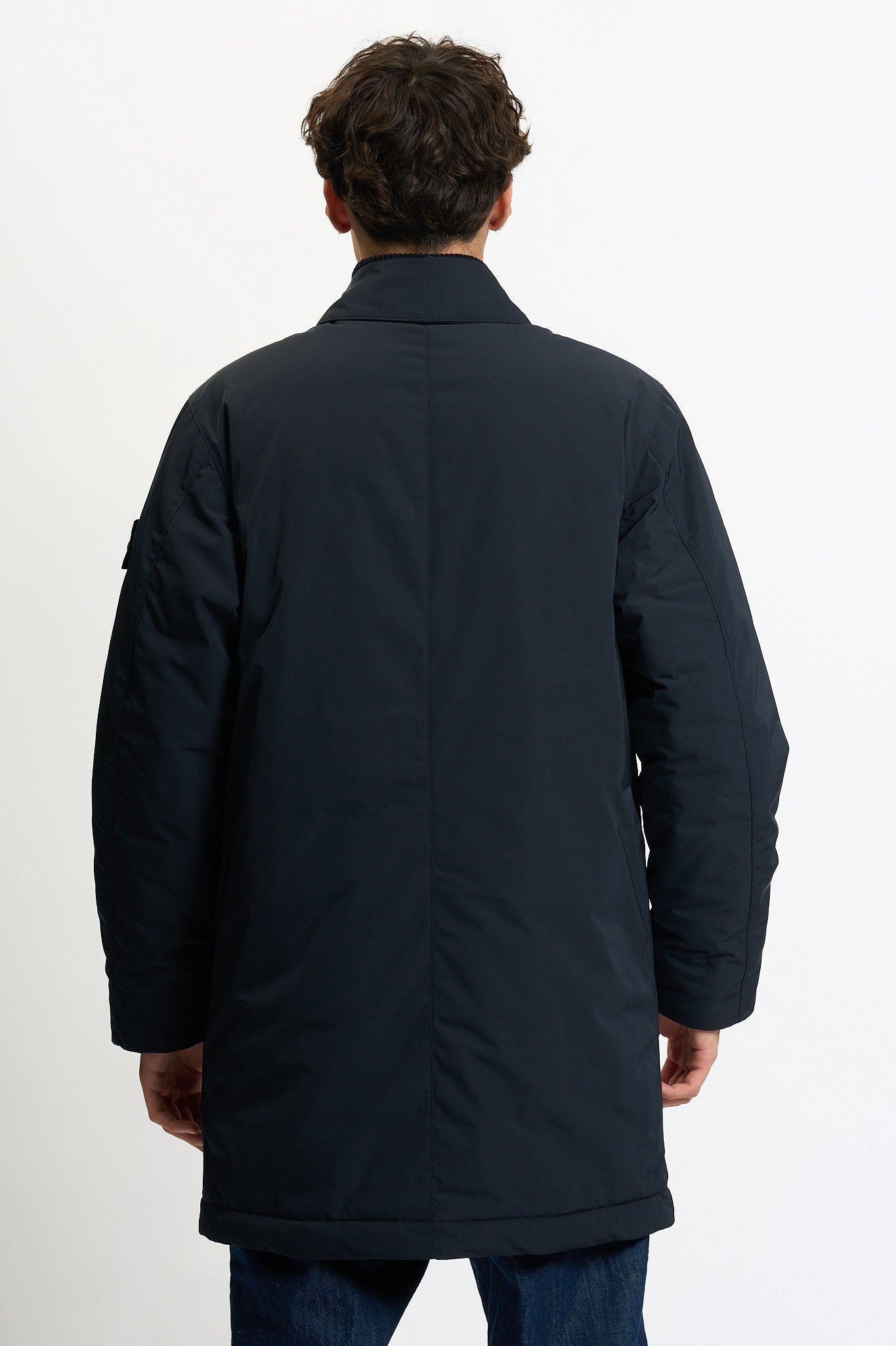 Stone island Cappotto Nylon Blu Uomo-6