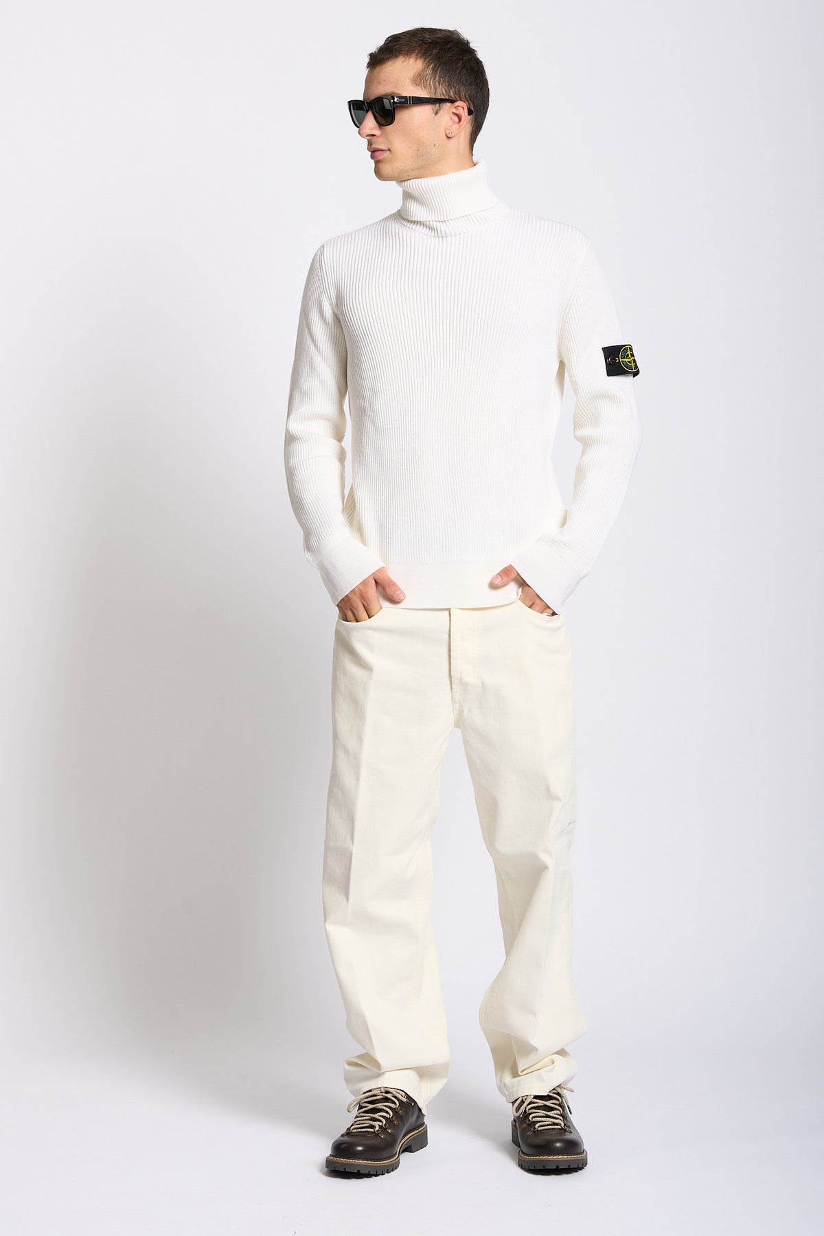 Stone island Dolcevita Coste Avorio Uomo-6
