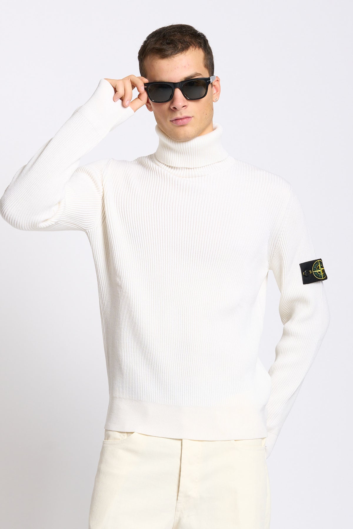 Stone island Dolcevita Coste Avorio Uomo-1