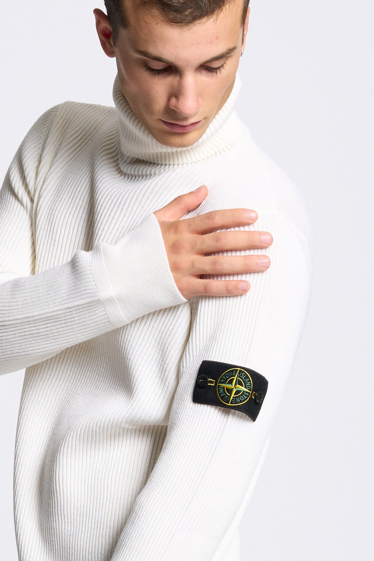 Stone island Dolcevita Coste Avorio Uomo-5