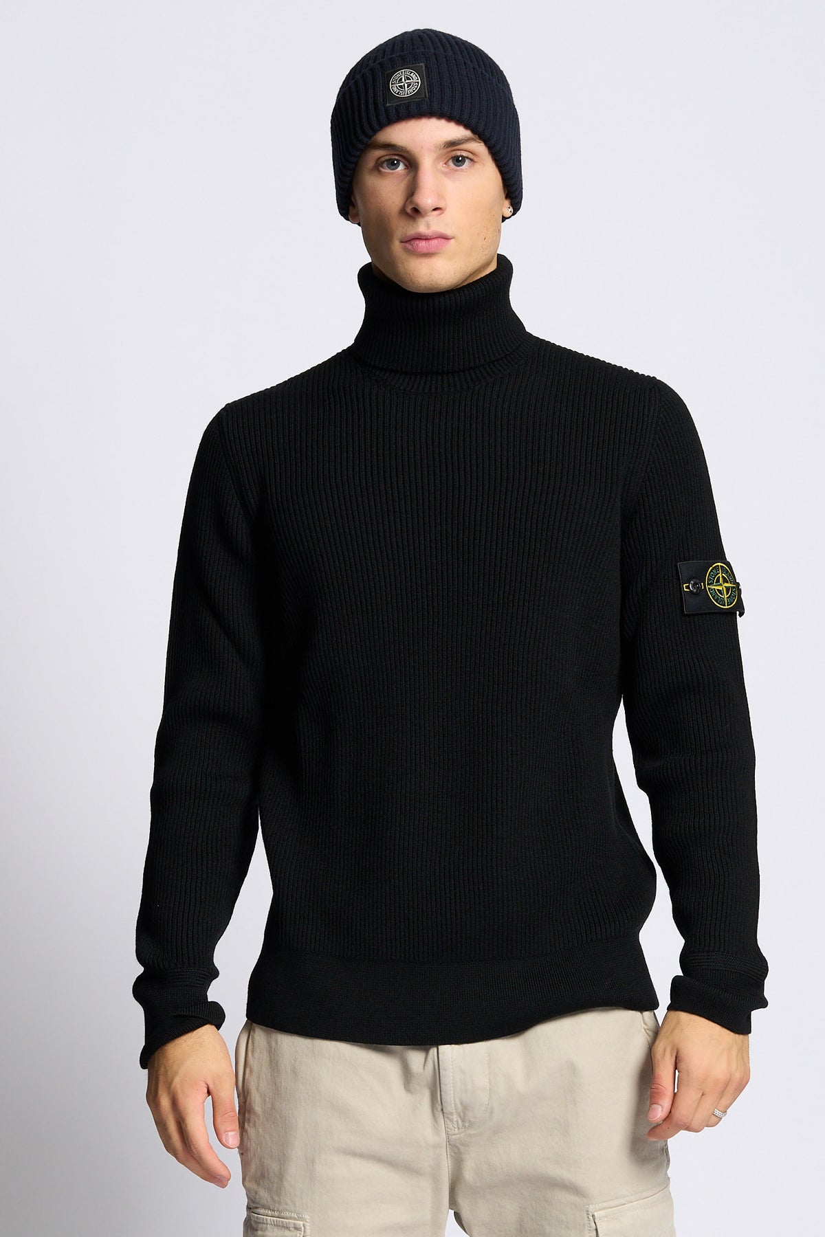 Stone island Dolcevita Coste Nero Uomo-2