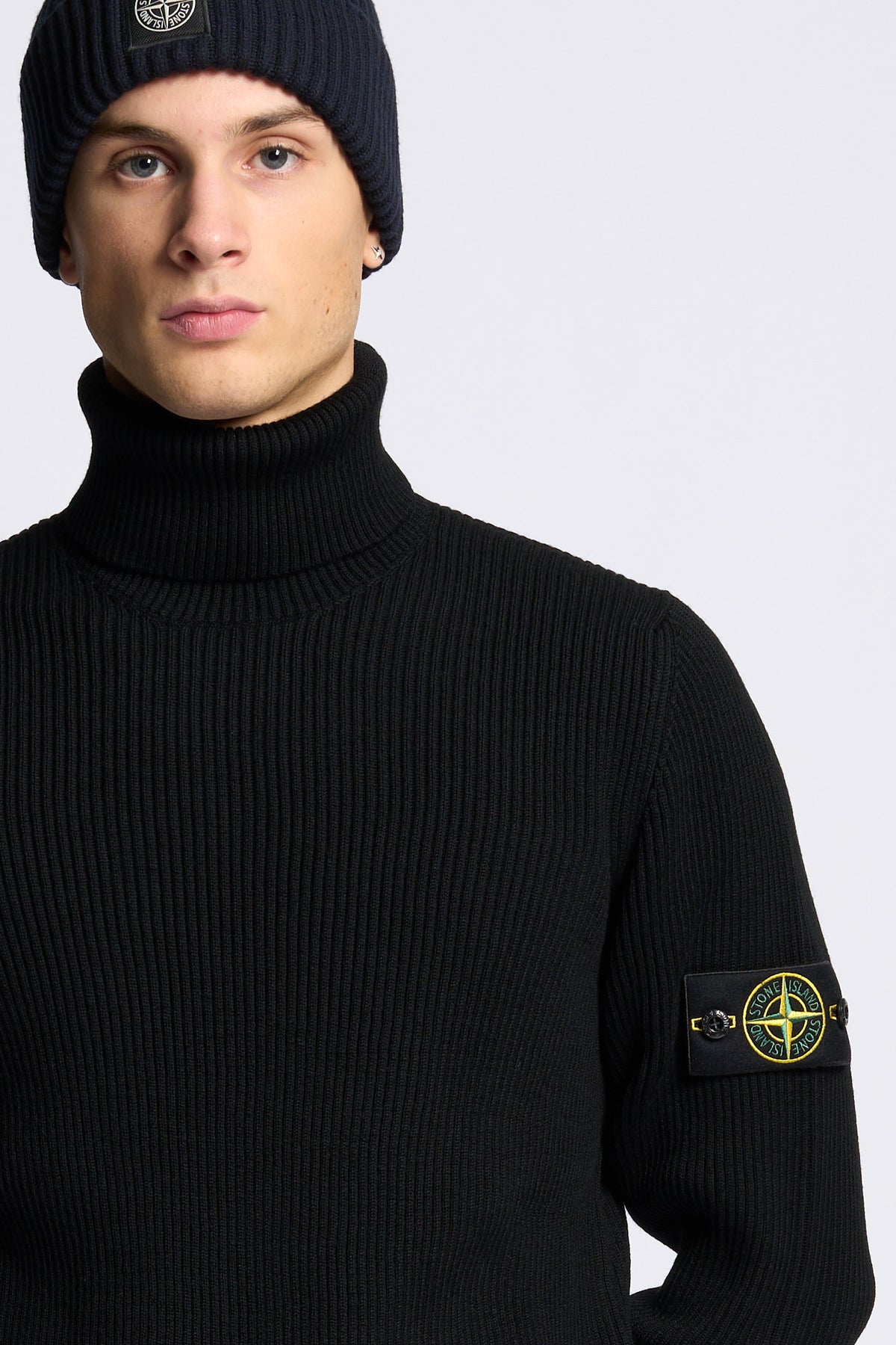 Stone island Dolcevita Coste Nero Uomo-3