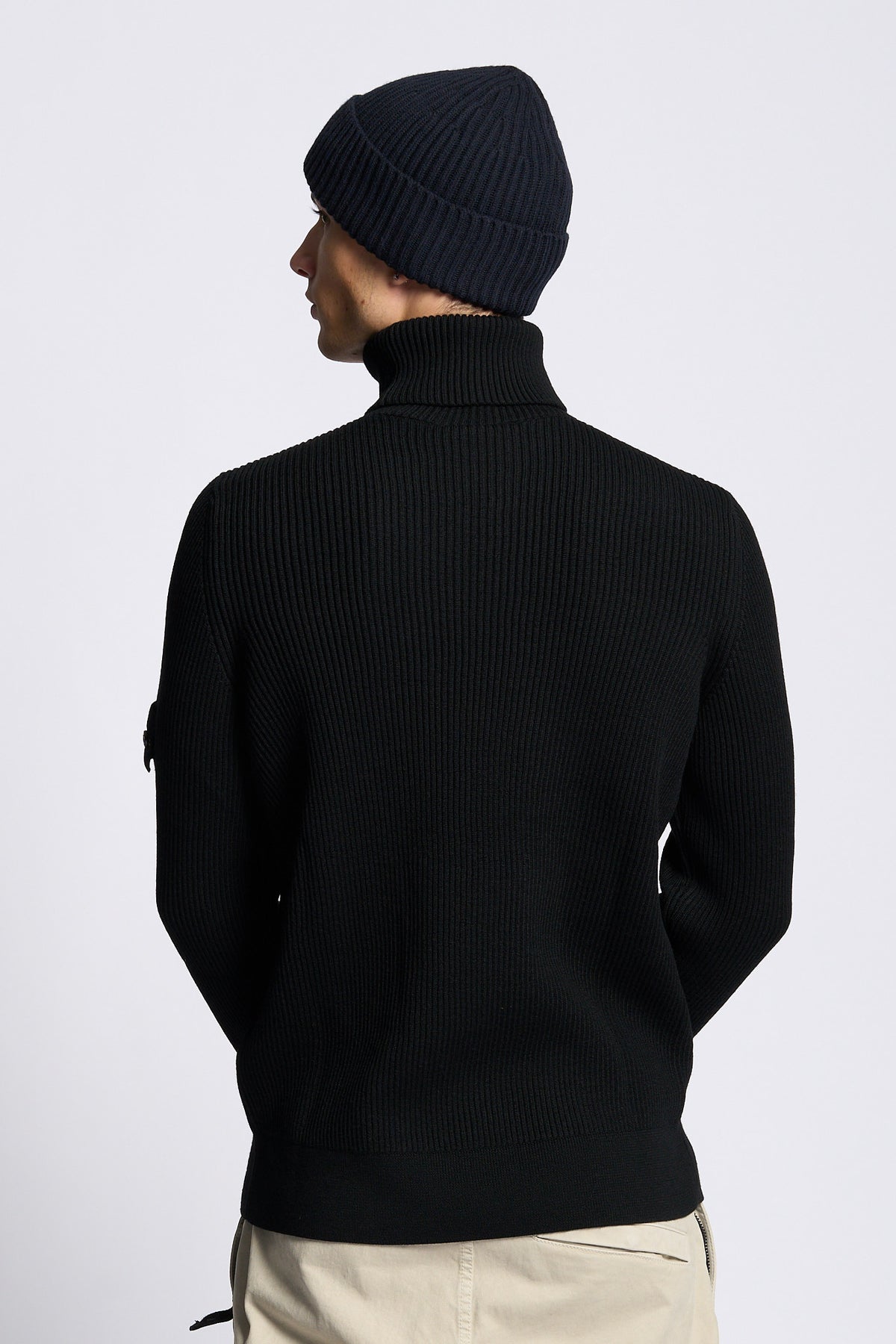 Stone island Dolcevita Coste Nero Uomo-5