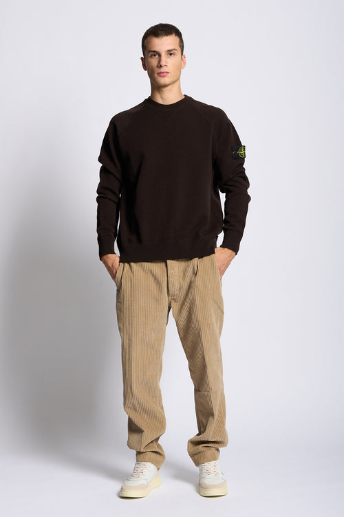 Stone island Girocollo Lana Testa di moro Uomo-2