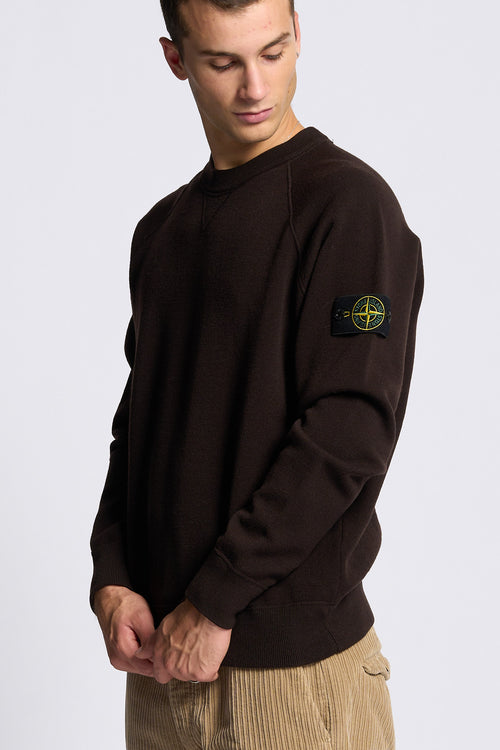 Stone island Girocollo Lana Testa di moro Uomo