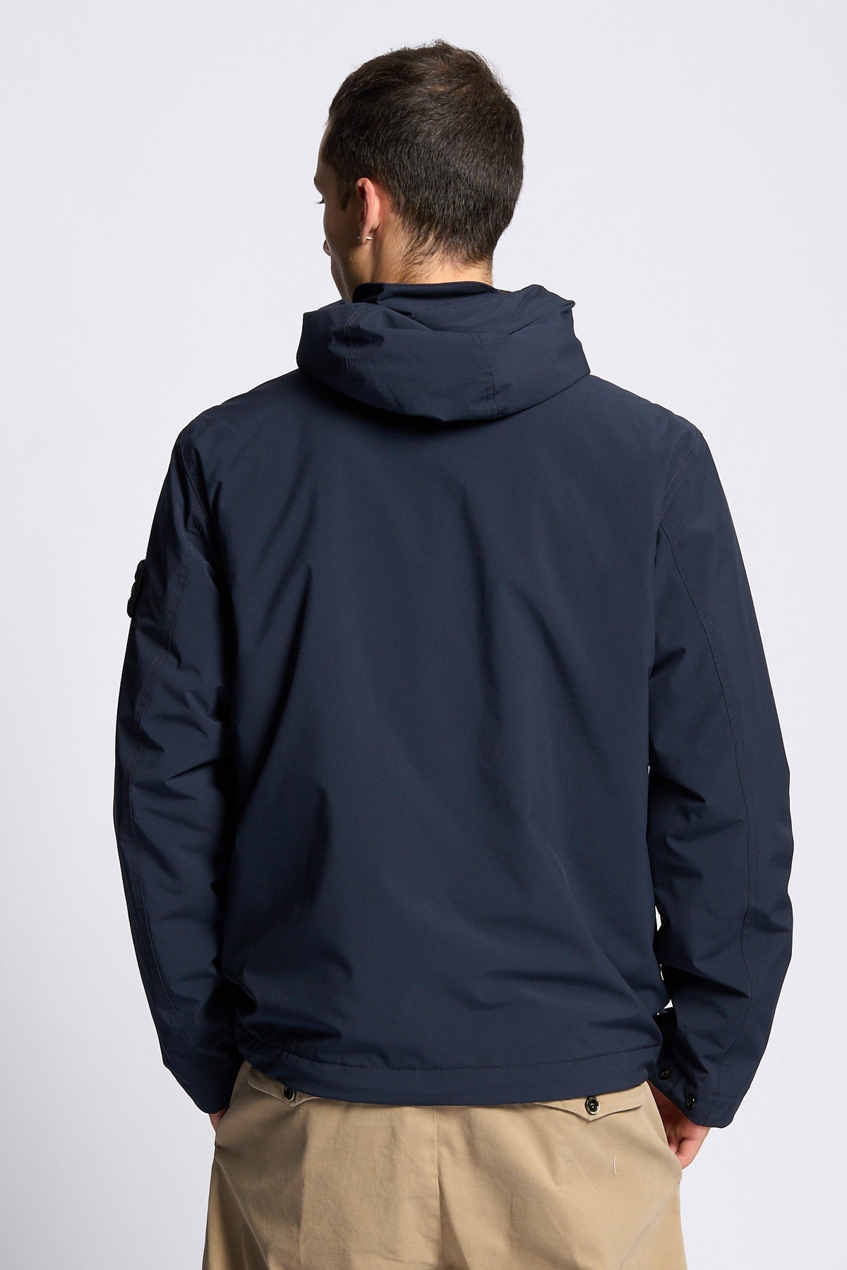 Stone island Giubbino Soft Shell Blu Uomo-7