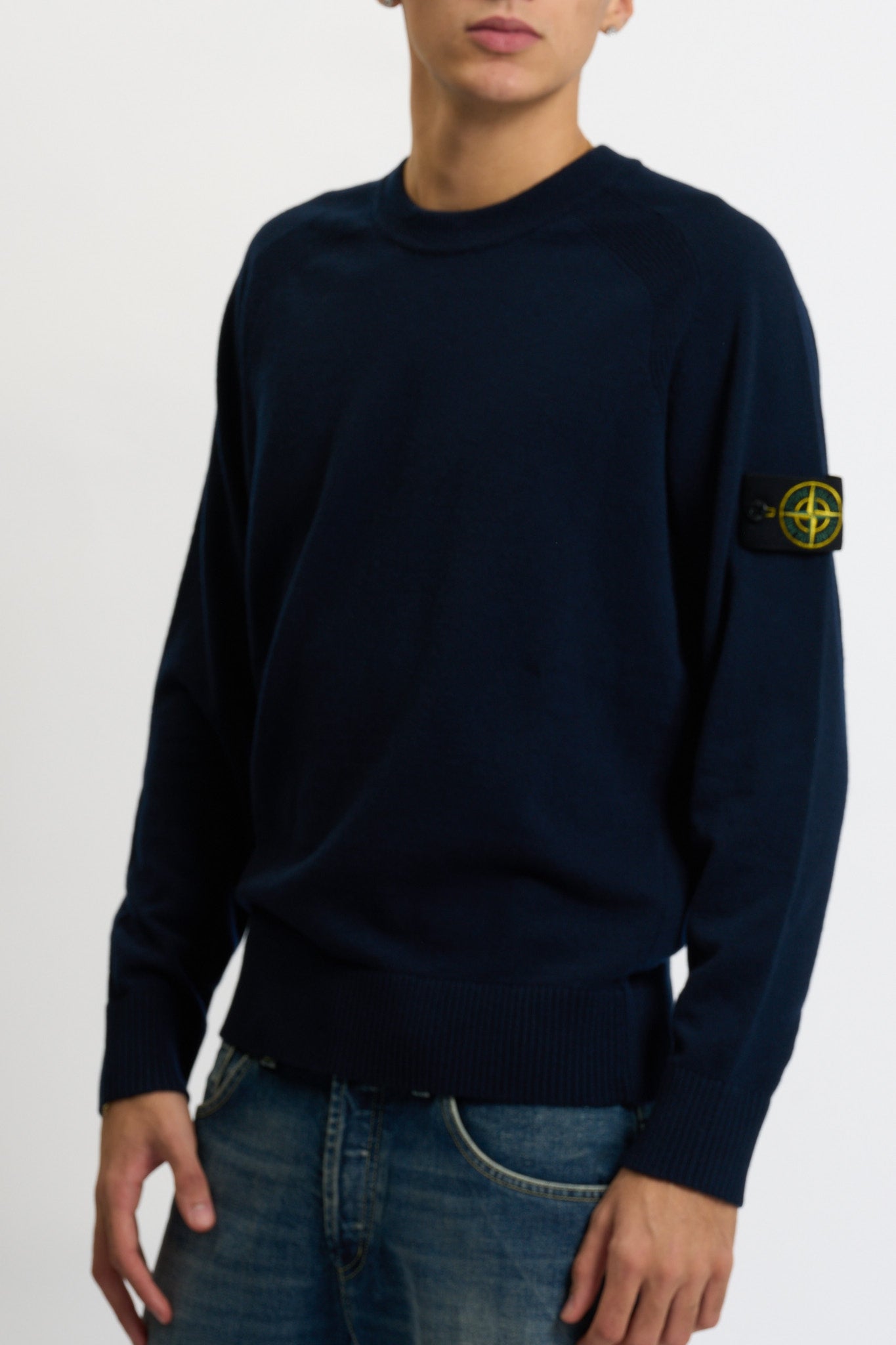 Stone island Maglia Geelong Blu Uomo-3