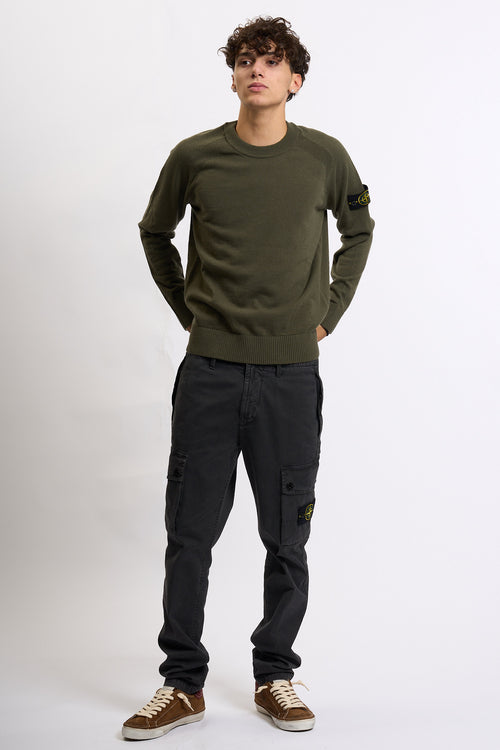 Stone island Maglia Geelong Militare Uomo-2