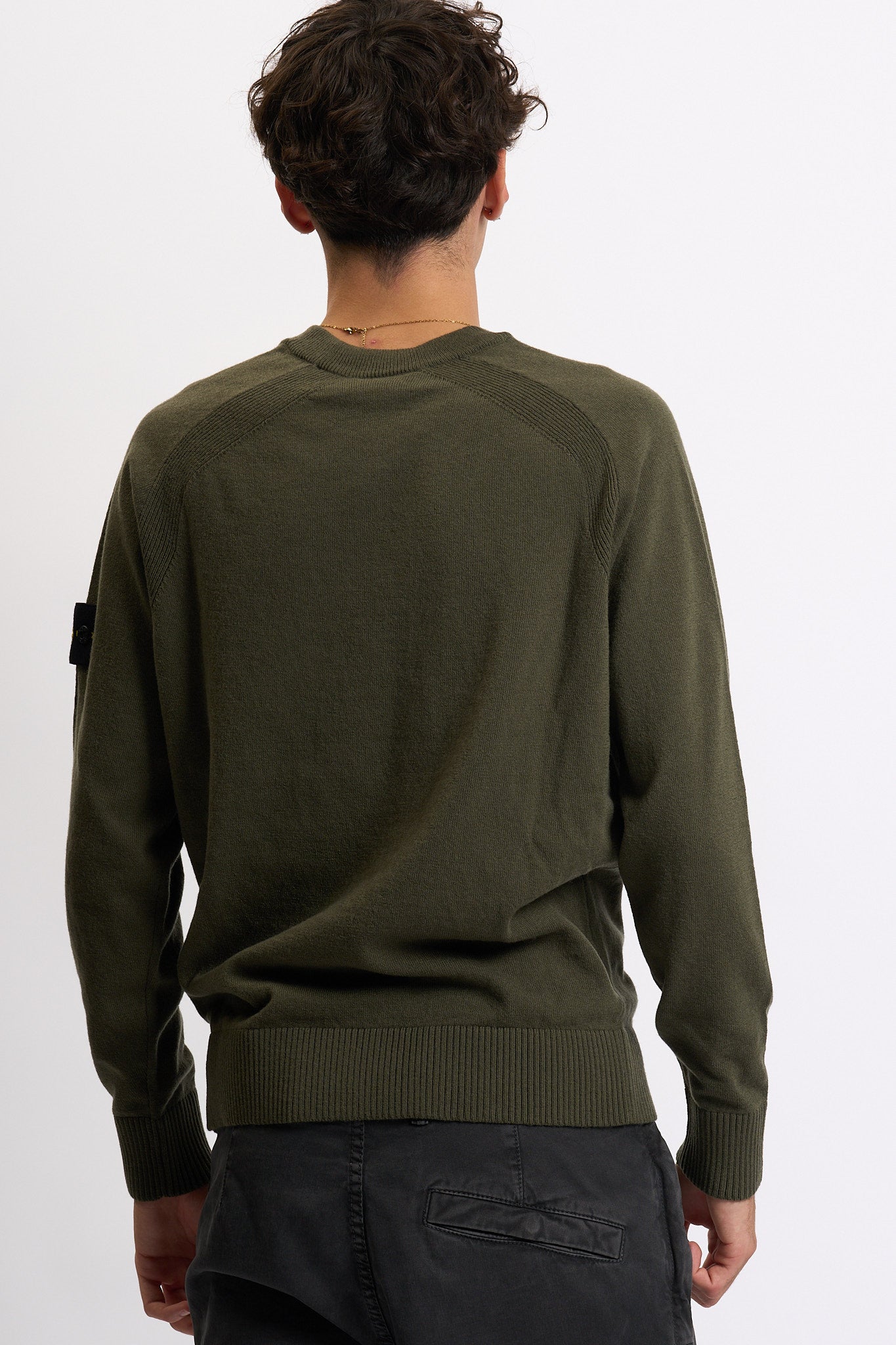 Stone island Maglia Geelong Militare Uomo-7