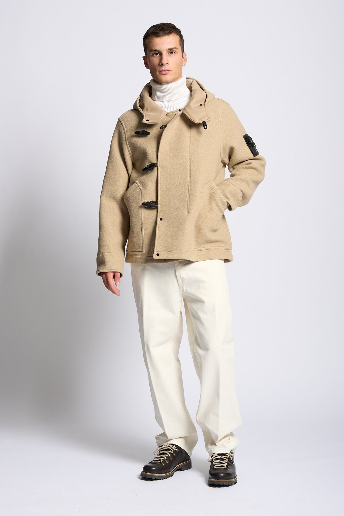 Stone island Montgomery Biscotto Uomo-10