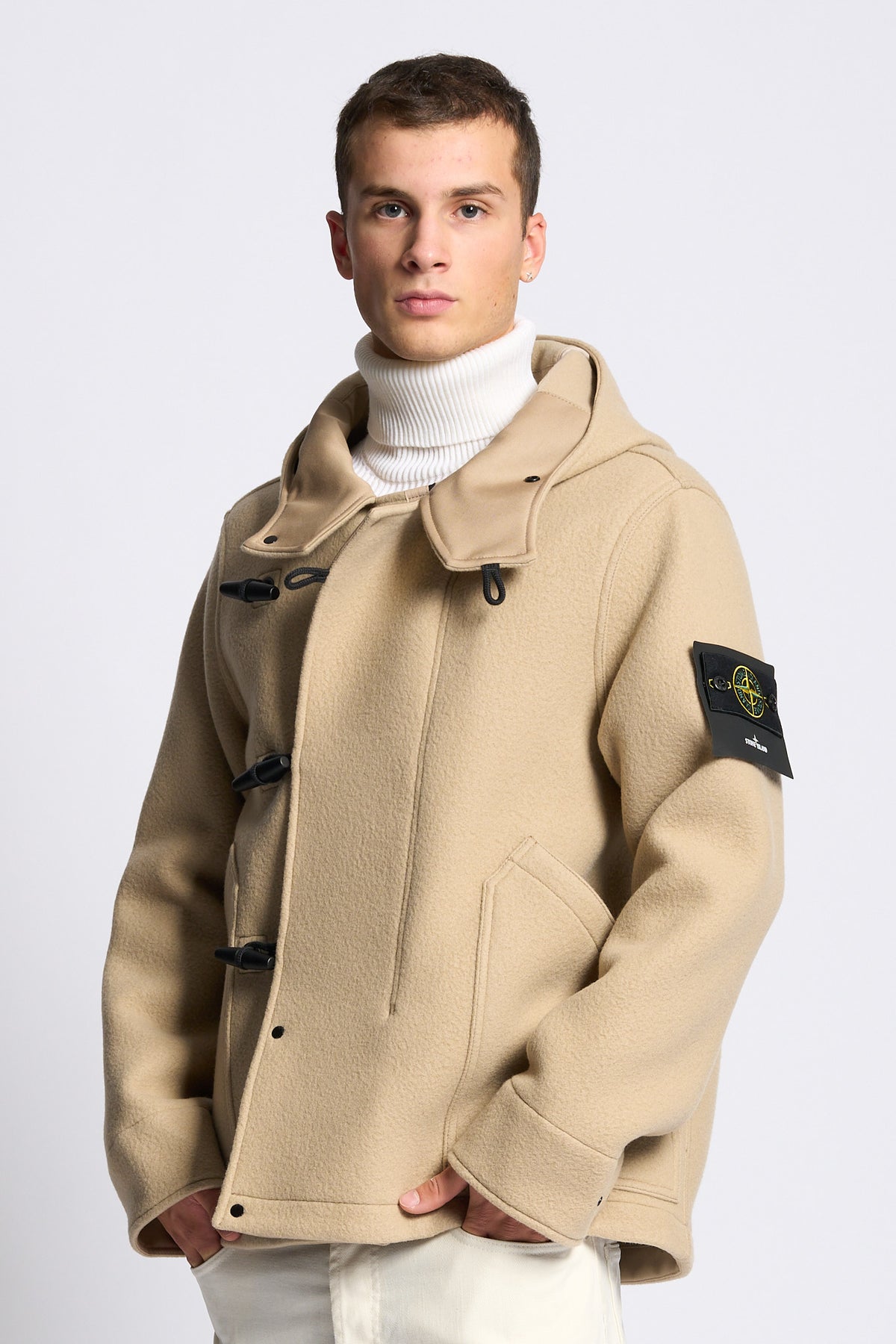 Stone island Montgomery Biscotto Uomo-3