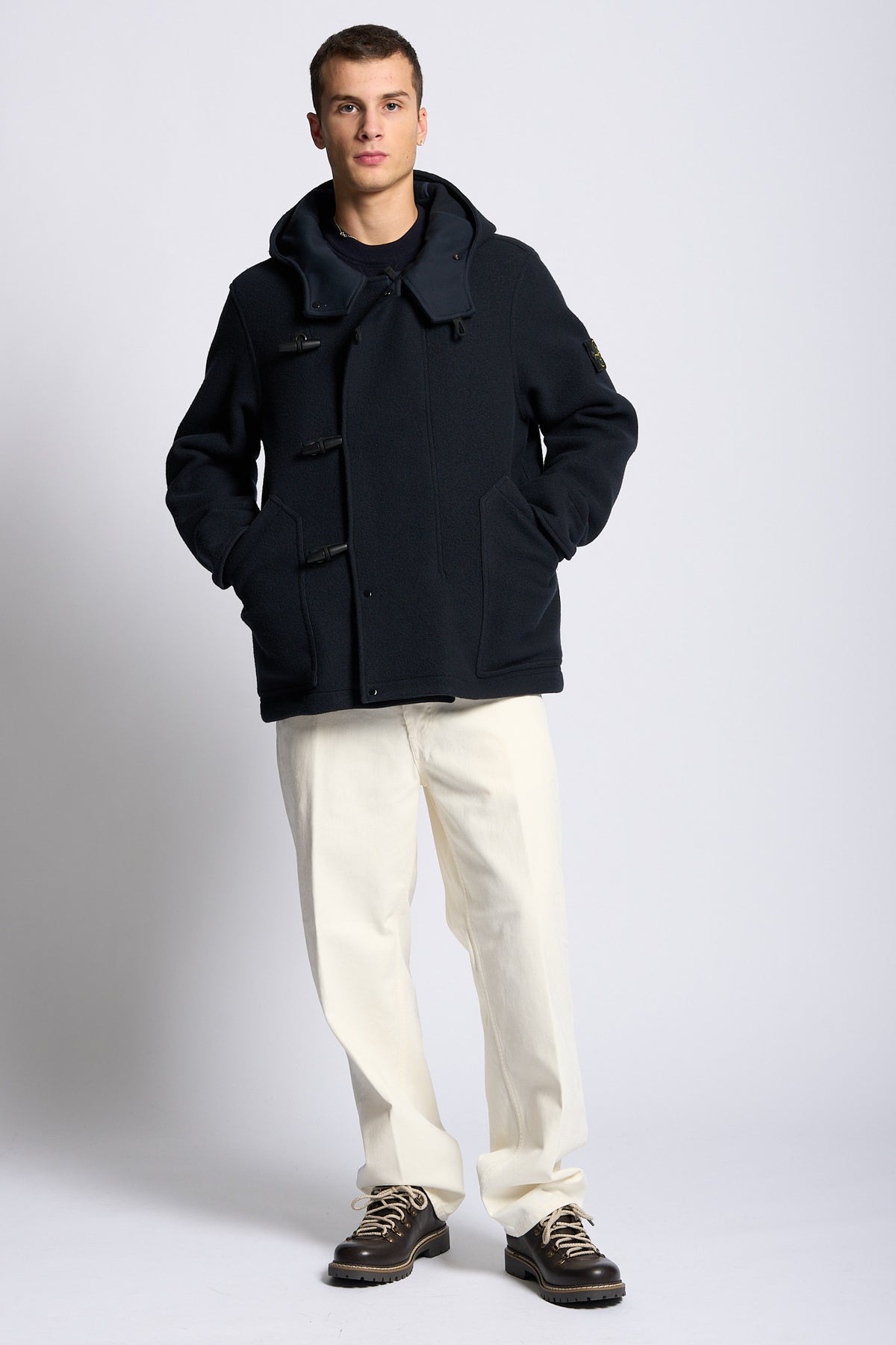 Stone island Montgomery Blu Uomo-3