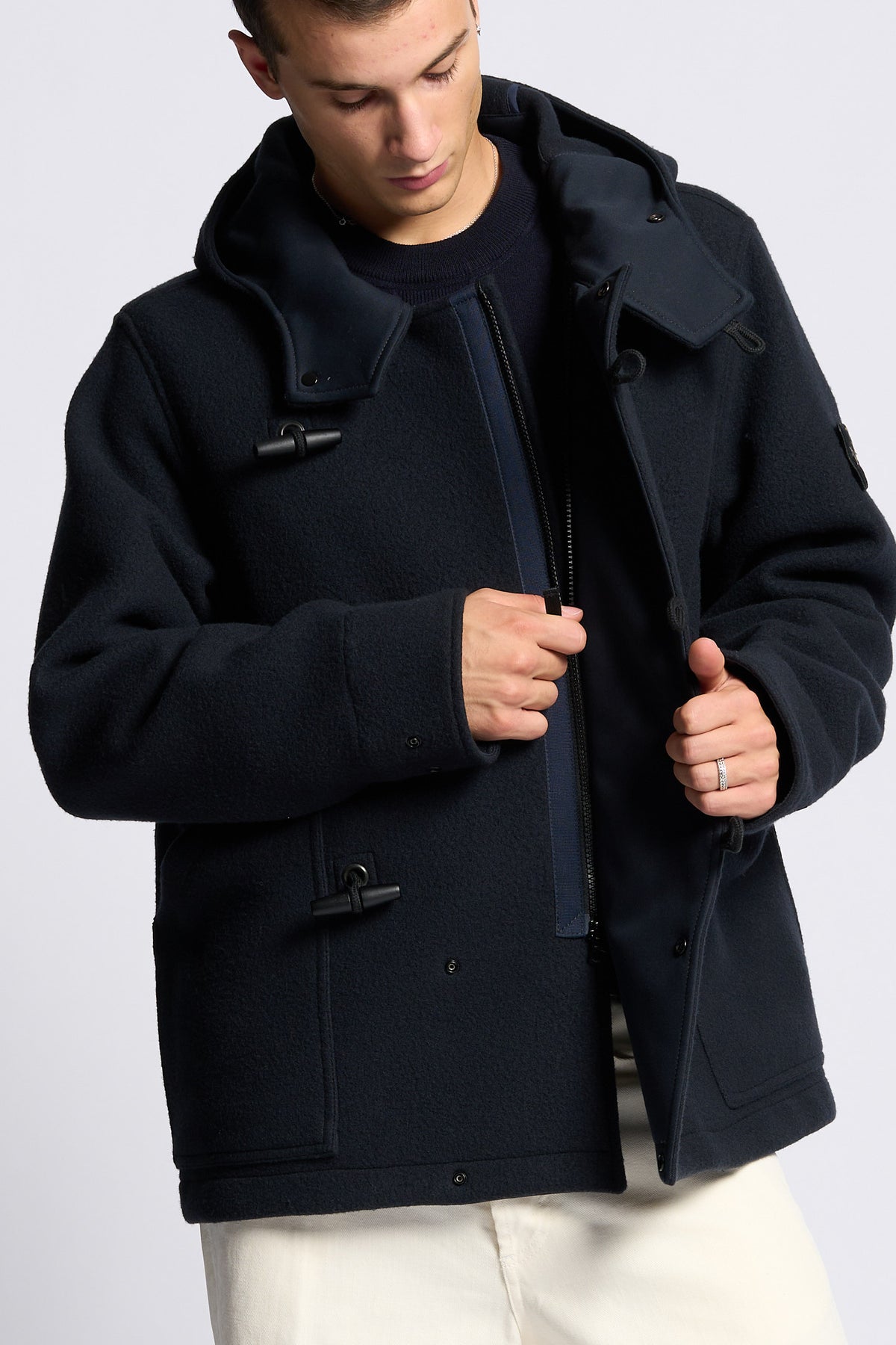 Stone island Montgomery Blu Uomo-1
