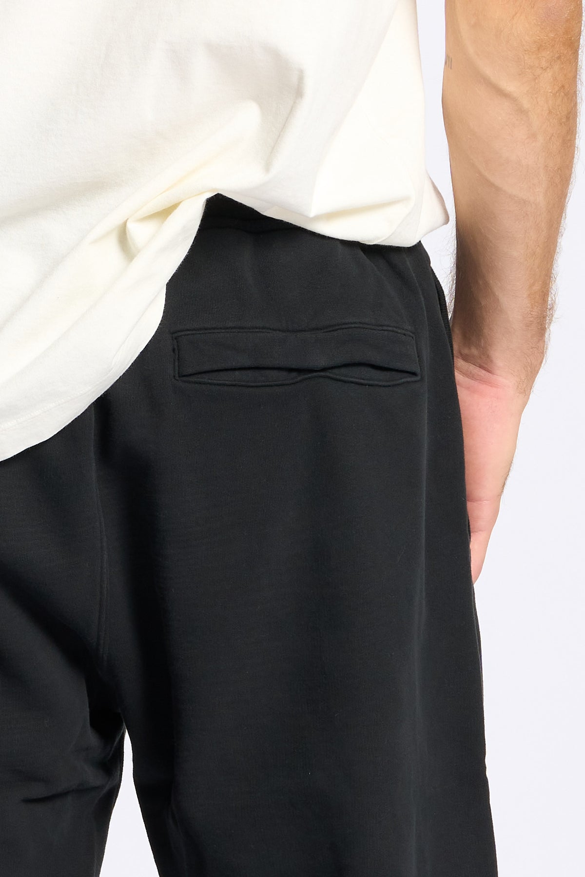 Stone island Pantalone Felpa Nero Uomo-7