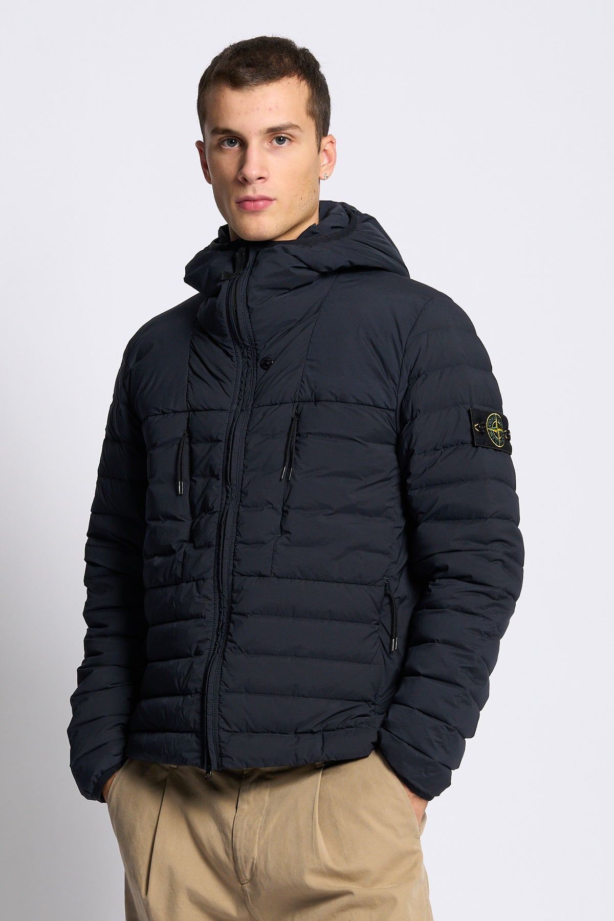 Stone island Piumino 100 Grammi Blu Uomo-1