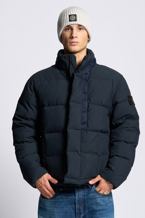 Stone island Piumino Cotton Blu Uomo