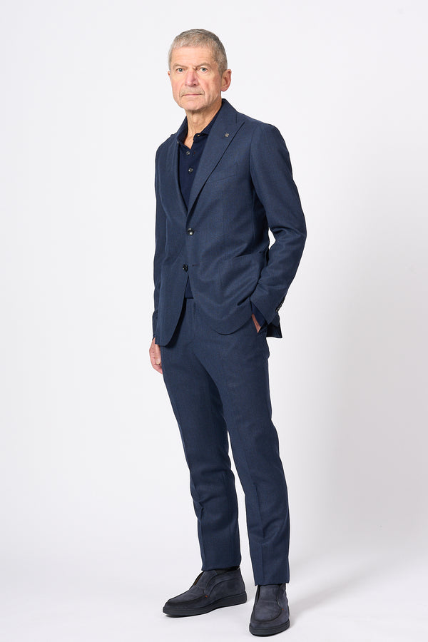 Tagliatore Abito Monopetto Blu Uomo