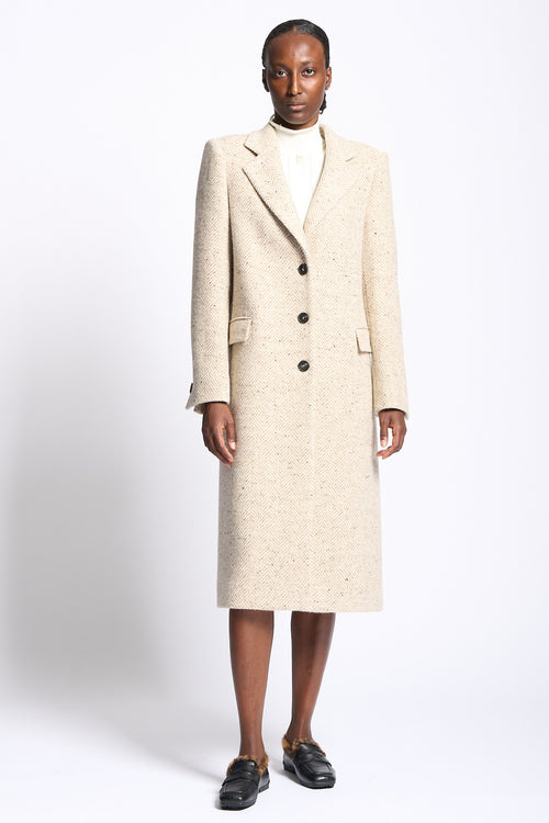 Tagliatore Cappotto AMANDA Chevron Naturale Donna