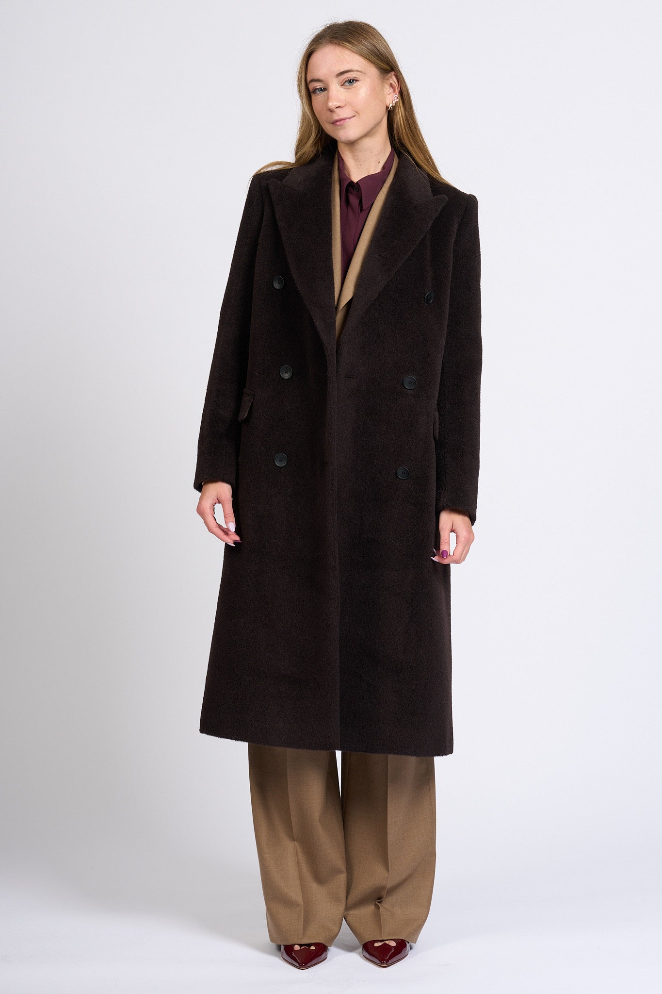 Tagliatore Cappotto Jole Moro Donna-1