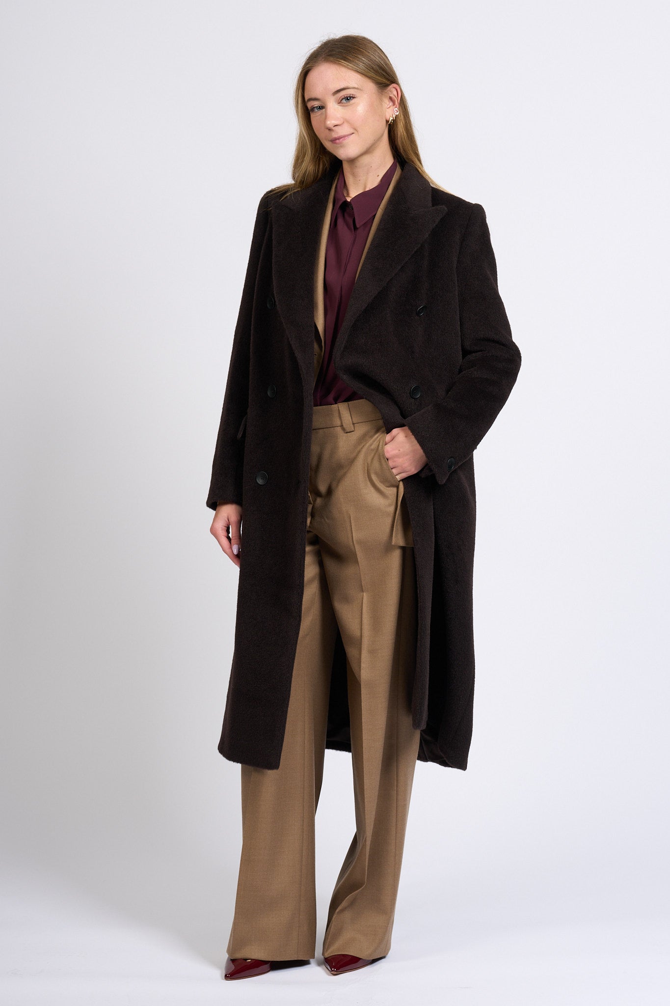 Tagliatore Cappotto Jole Moro Donna-3