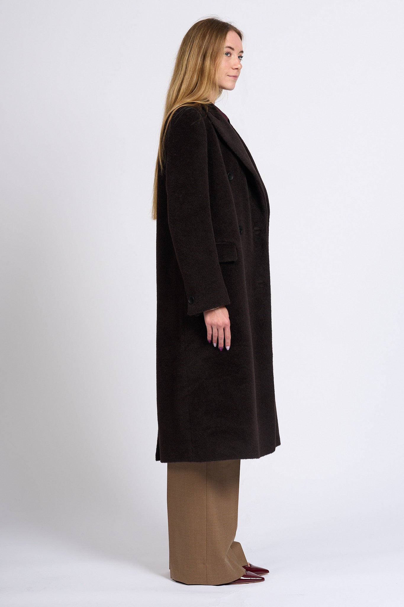 Tagliatore Cappotto Jole Moro Donna-4