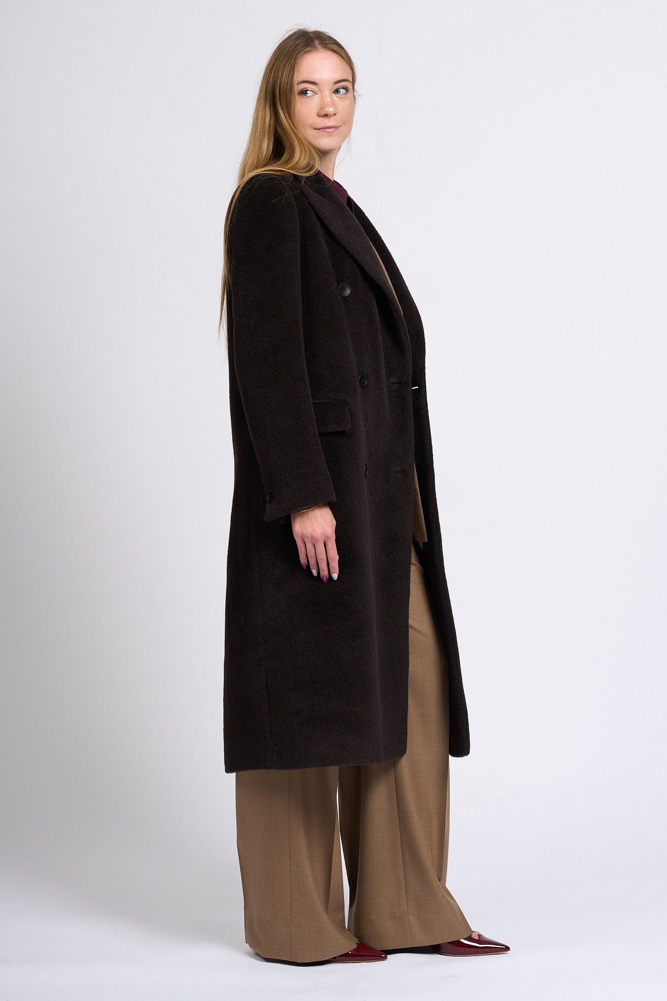 Tagliatore Cappotto Jole Moro Donna-5