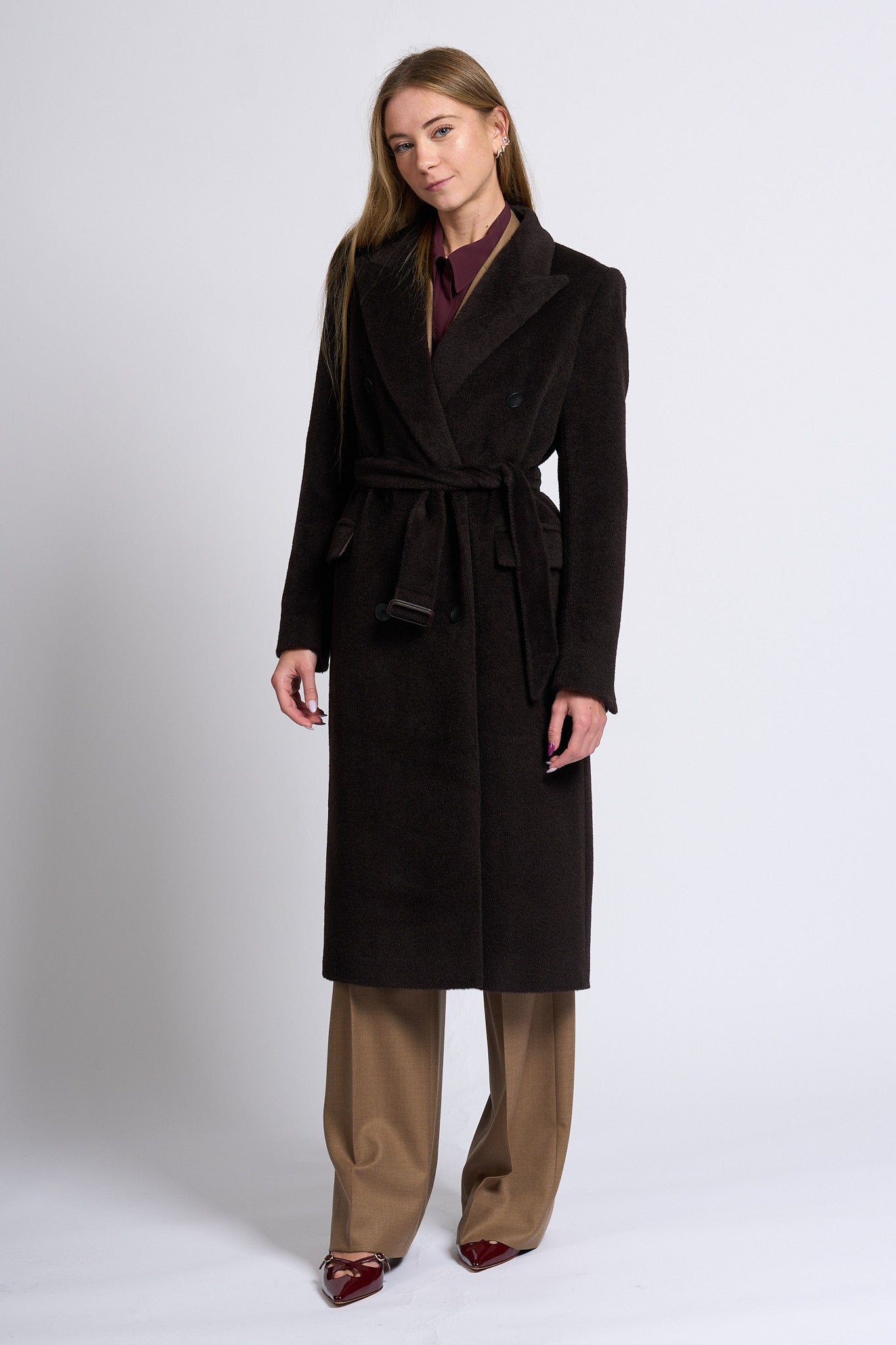 Tagliatore Cappotto Jole Moro Donna-7
