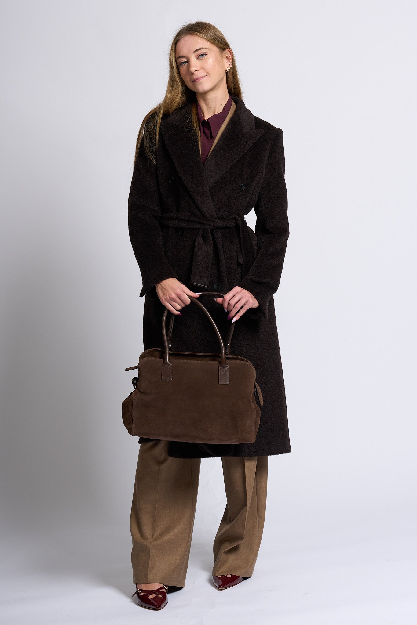Tagliatore Cappotto Jole Moro Donna-8