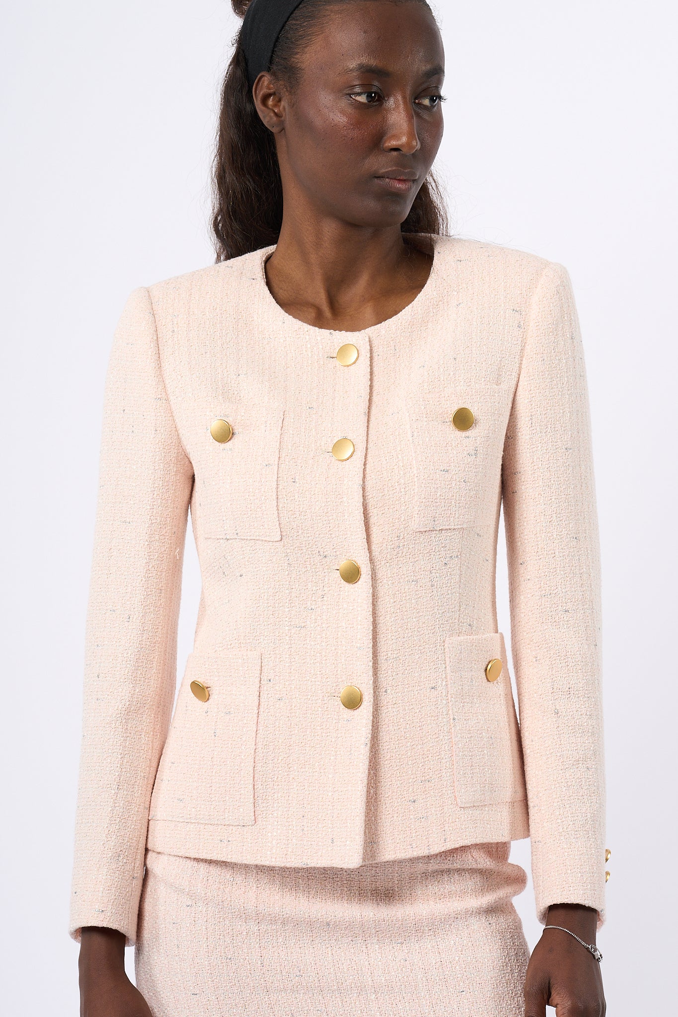 Tagliatore Giacca Chanel Rosa Donna-7