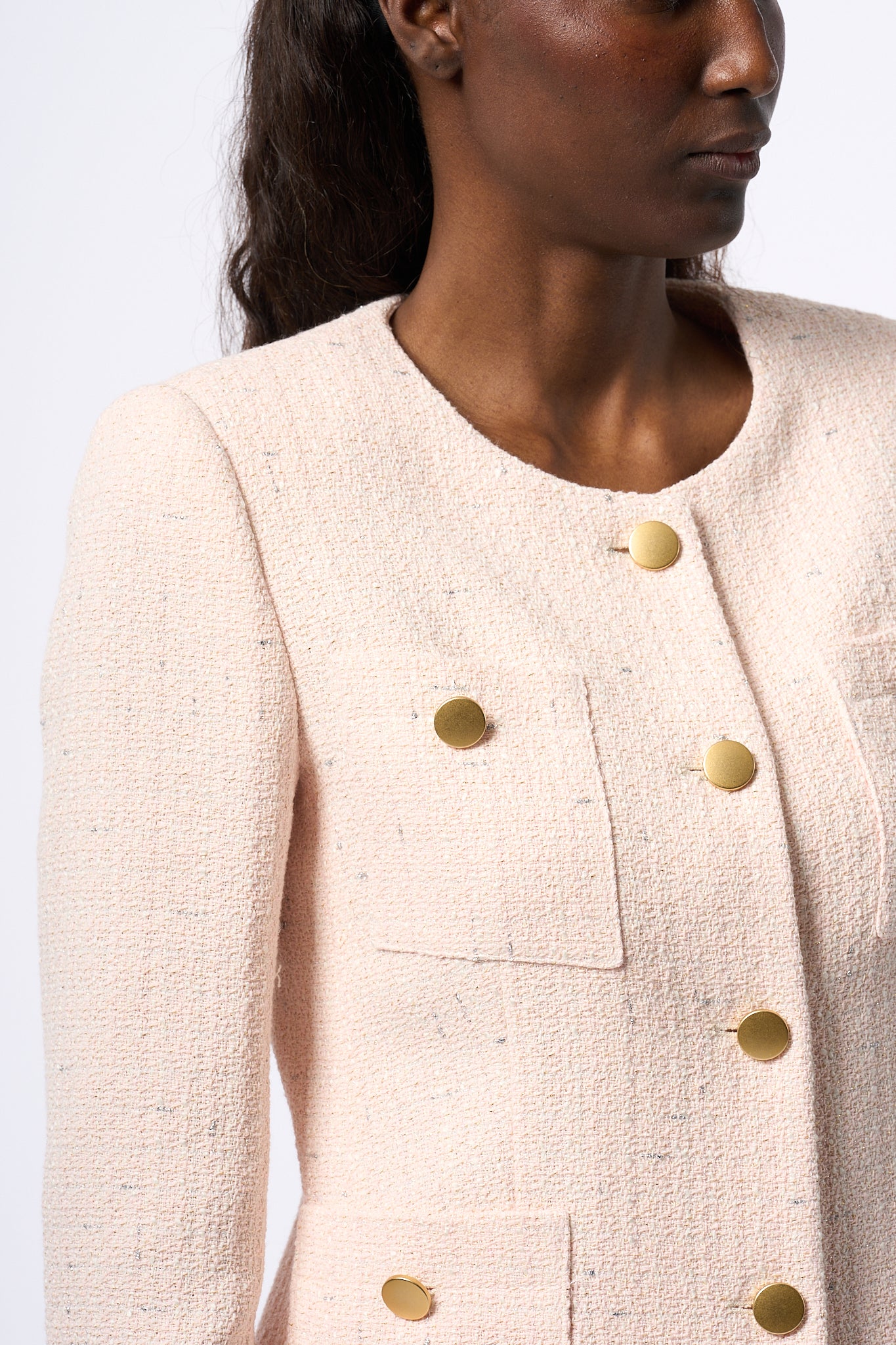 Tagliatore Giacca Chanel Rosa Donna-2