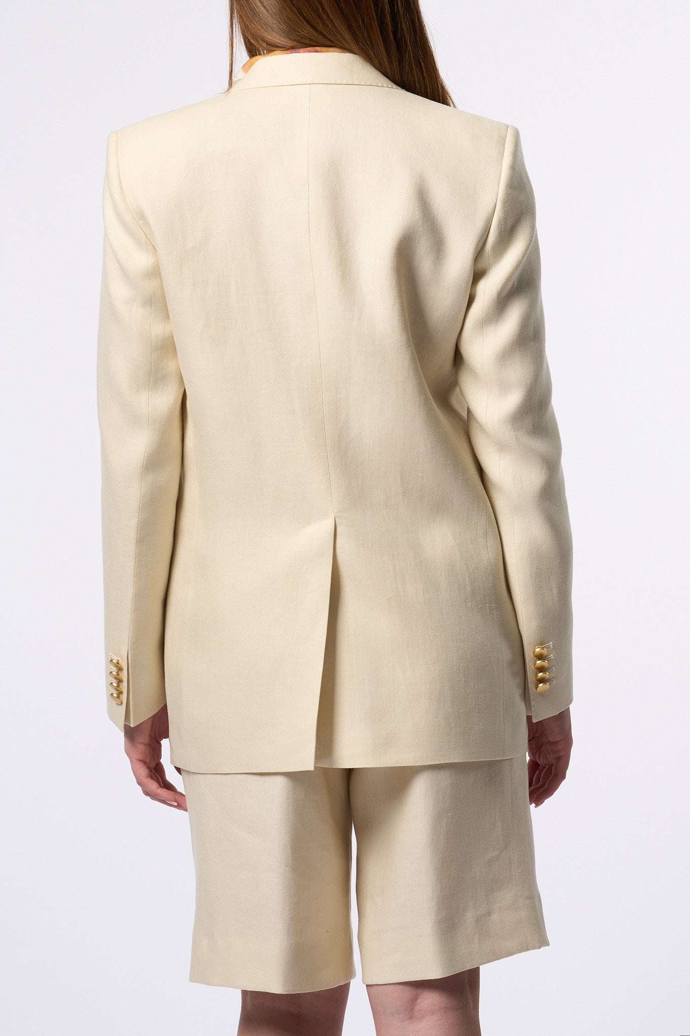 Tagliatore Giacca Lino Beige Donna-6