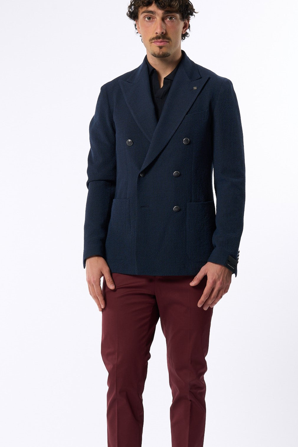 Tagliatore Giacca Montecarlo Blu Uomo-3