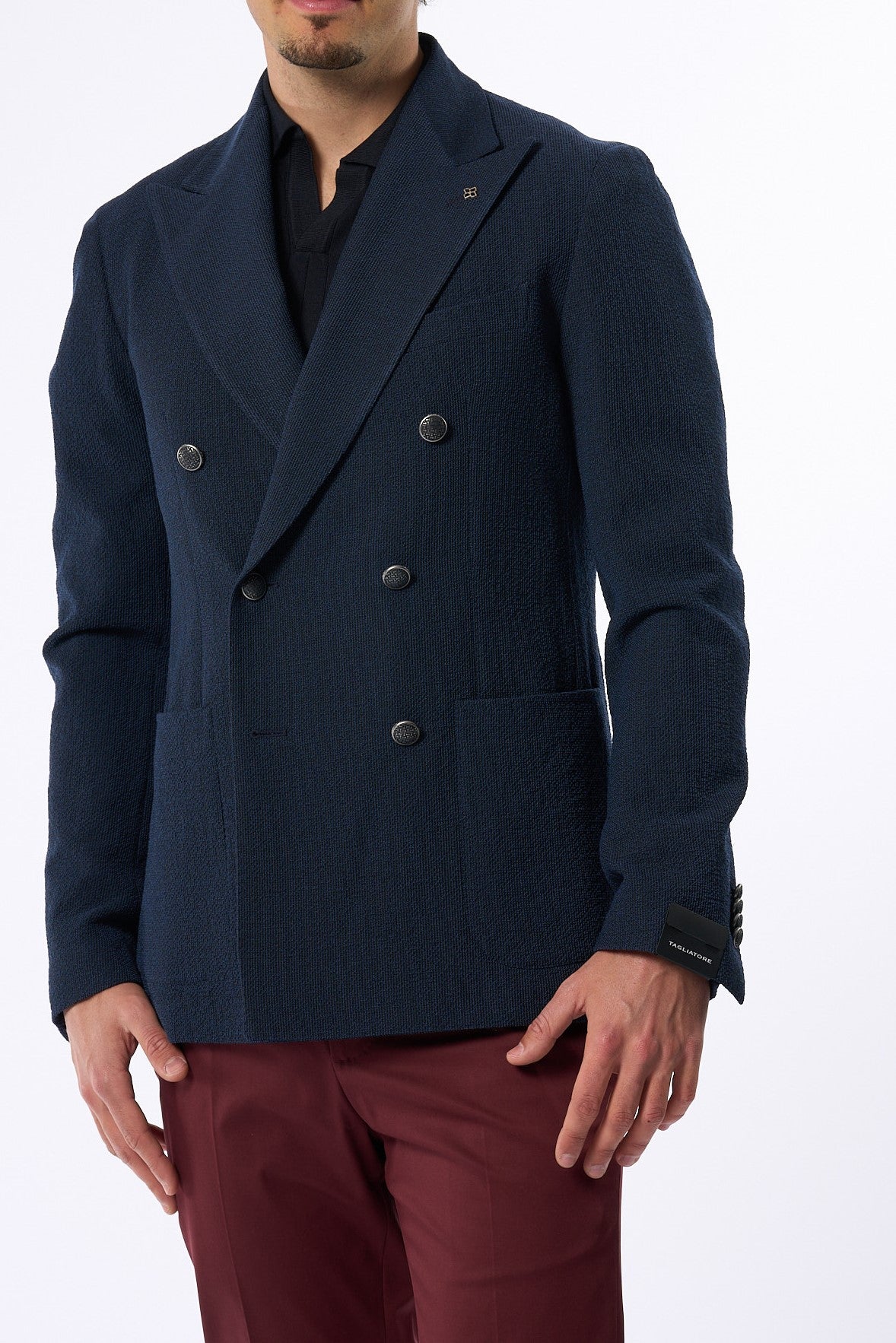 Tagliatore Giacca Montecarlo Blu Uomo-5