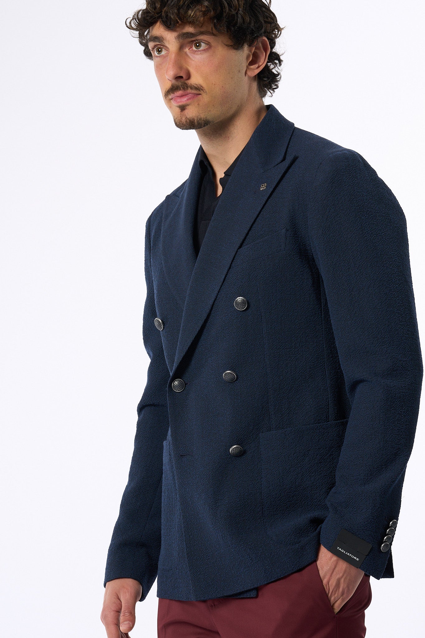 Tagliatore Giacca Montecarlo Blu Uomo-1