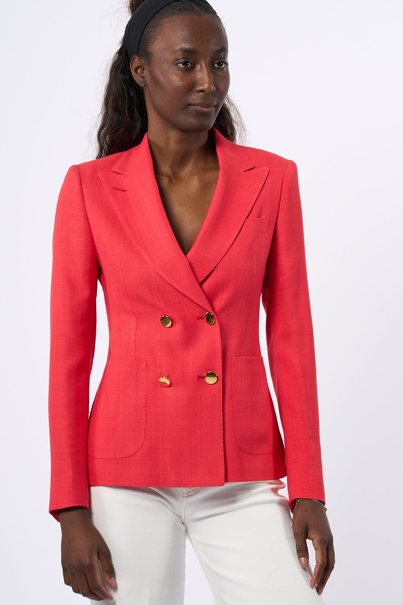 Tagliatore Giacca Rosso Donna-5