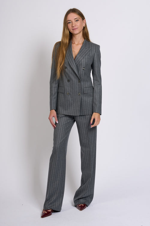 Tagliatore Tailleur Parigi Gessato Grigio Donna