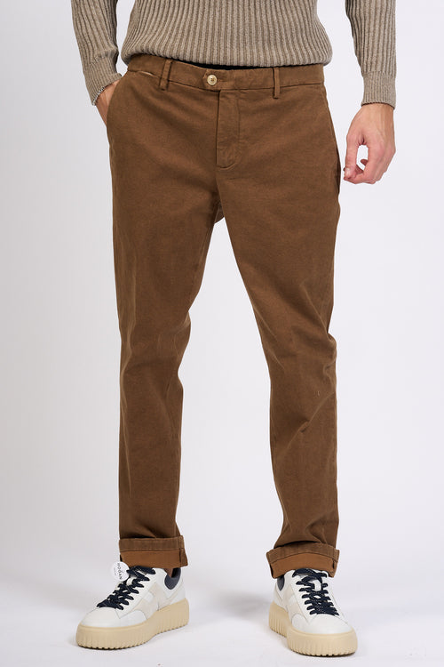 Teleria Zed Pantalone Capital Tabacco Uomo