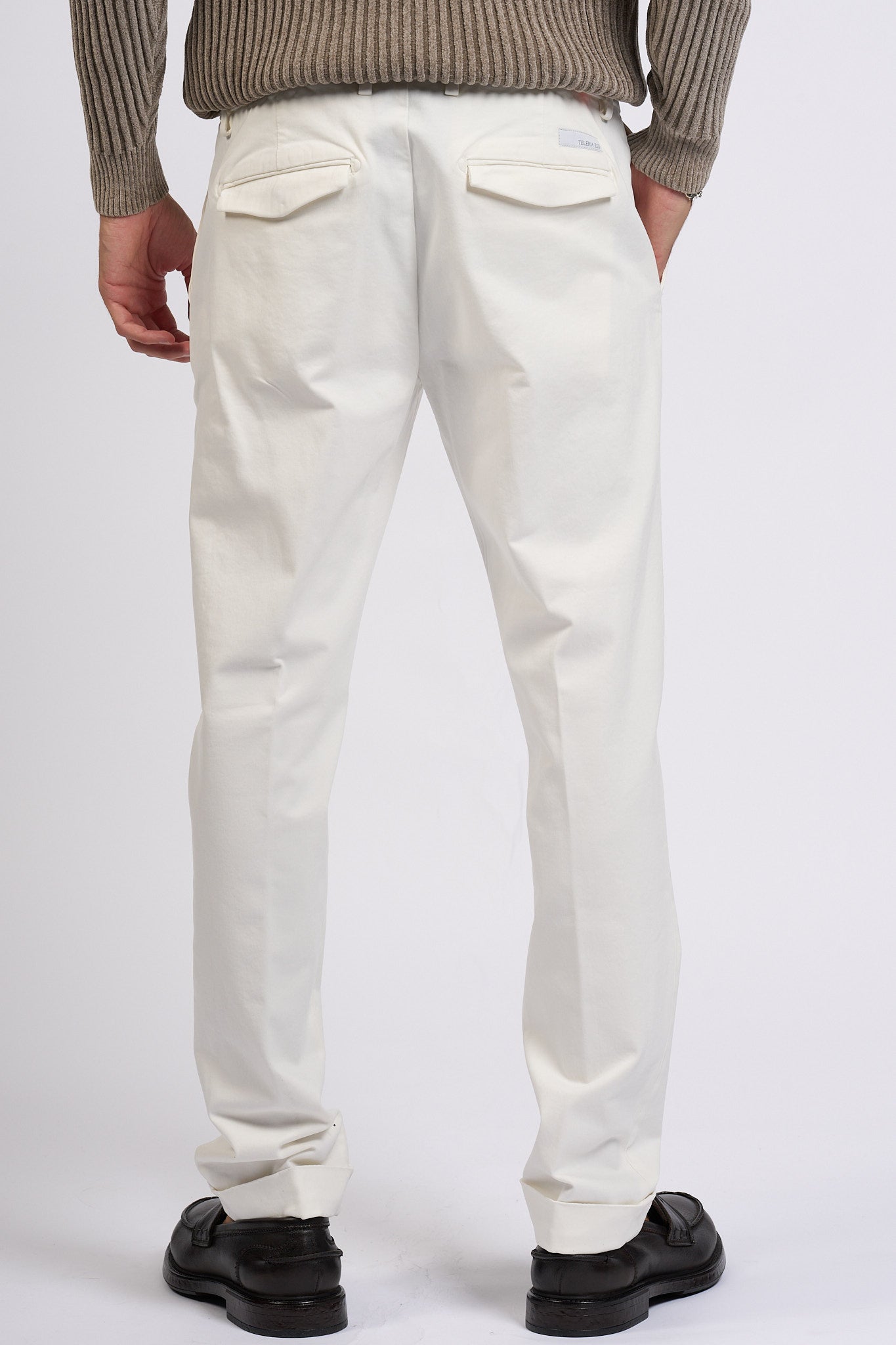 Teleria Zed Pantalone Edward Naturale Uomo-6
