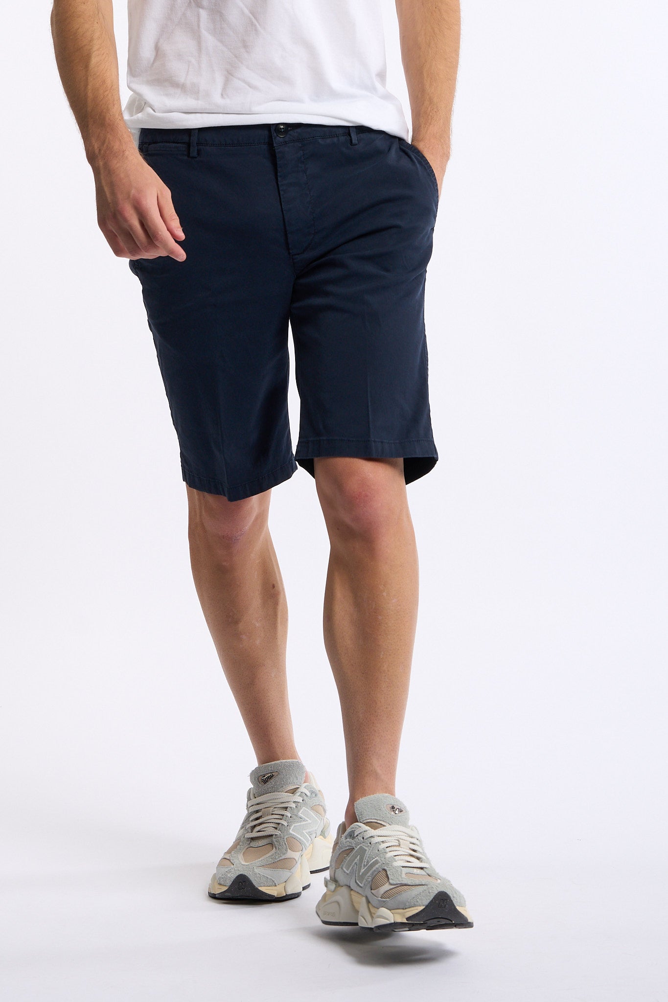 Teleria zed Bermuda Silver Blu Uomo-5