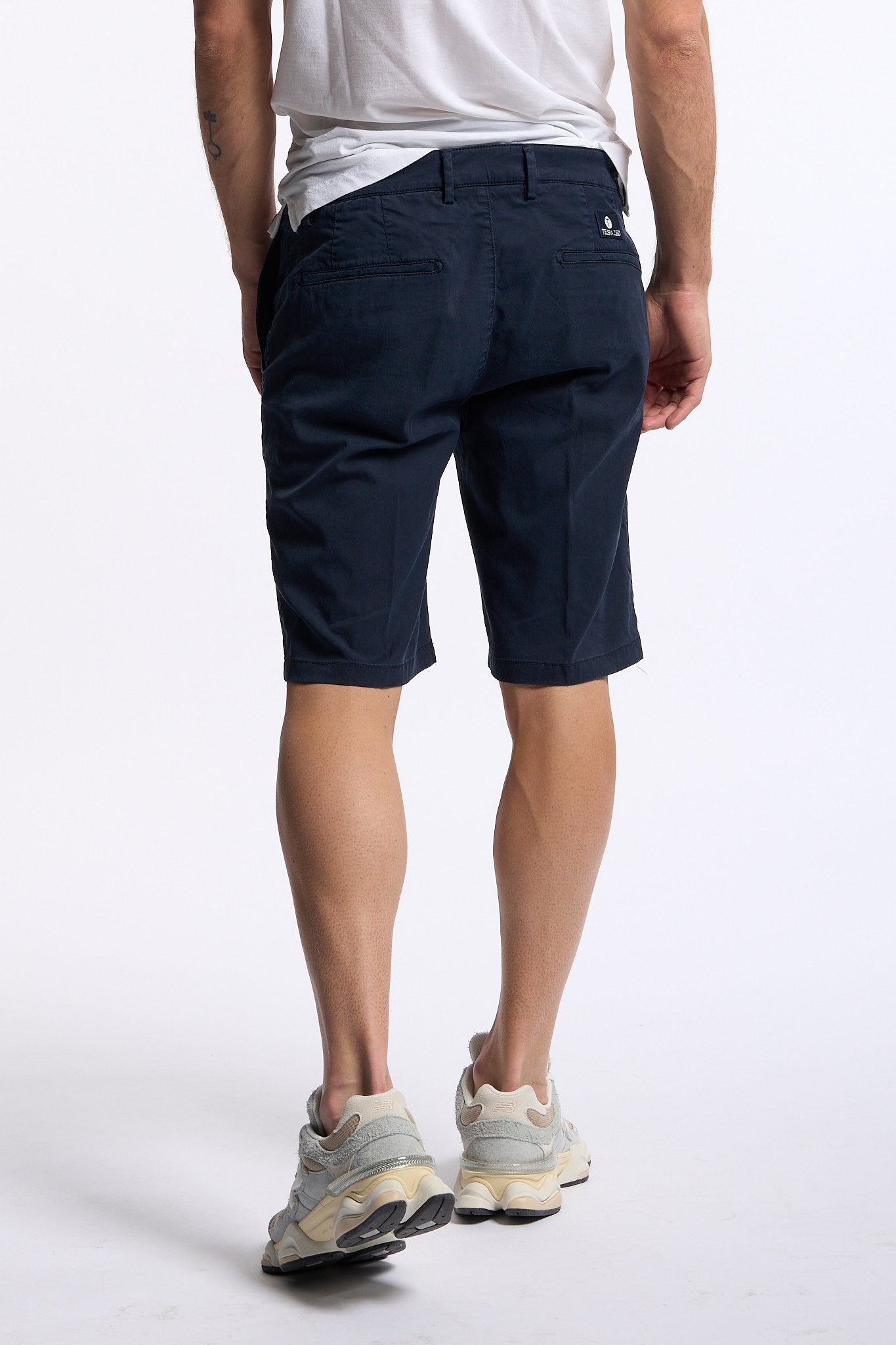 Teleria zed Bermuda Silver Blu Uomo-6