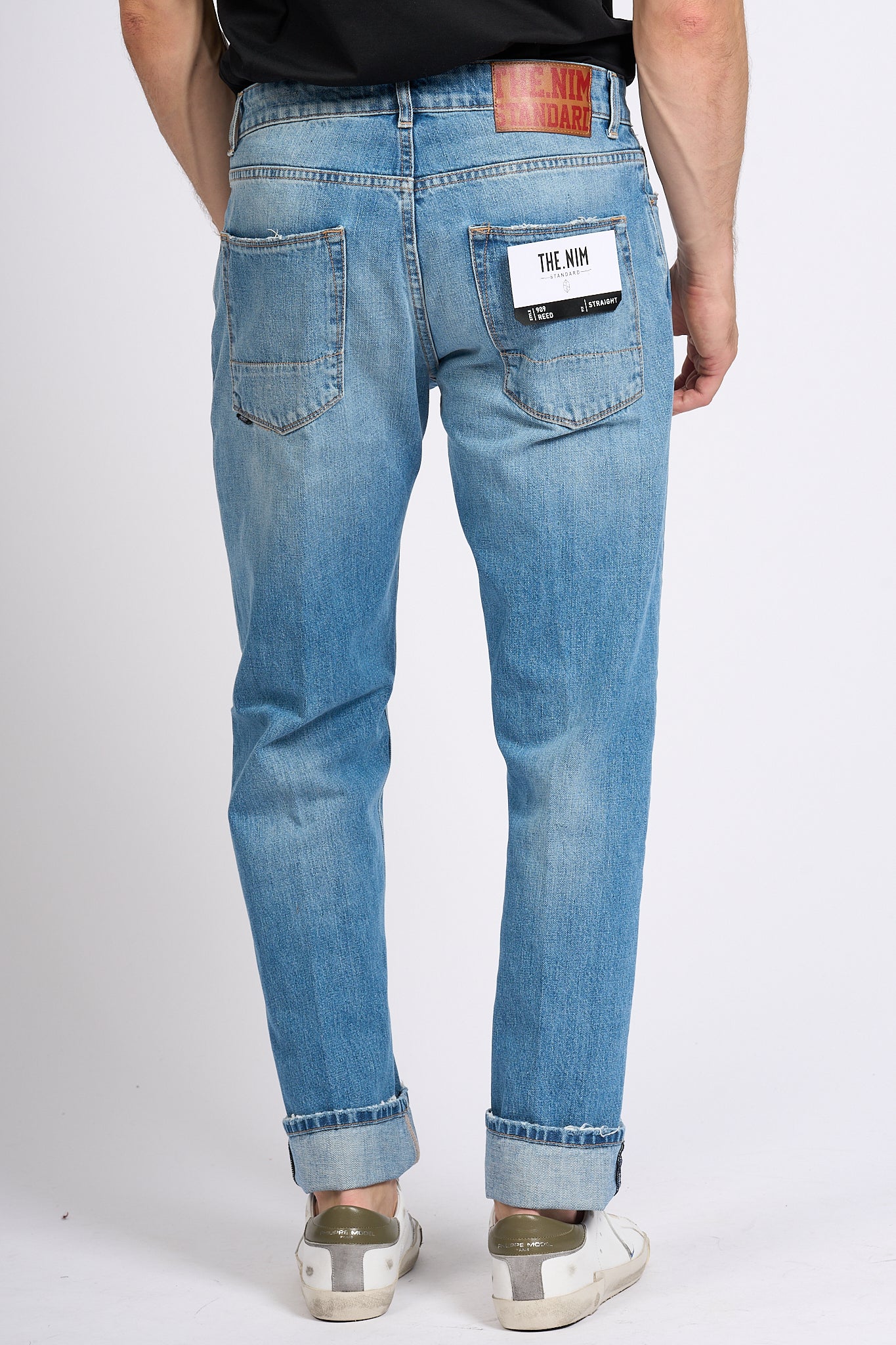 The Nim Men's Light Denim Jeans-4