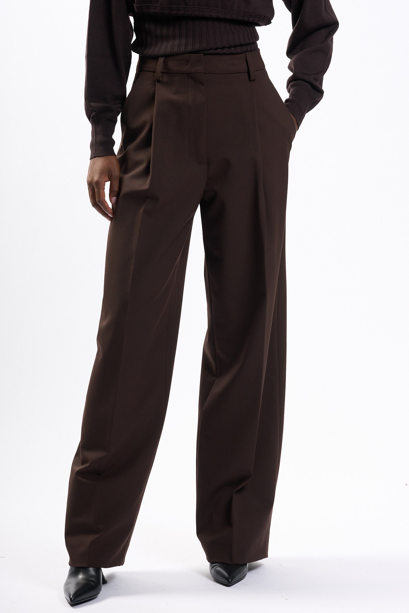 The latest Pantalone Axel Marrone Donna-1