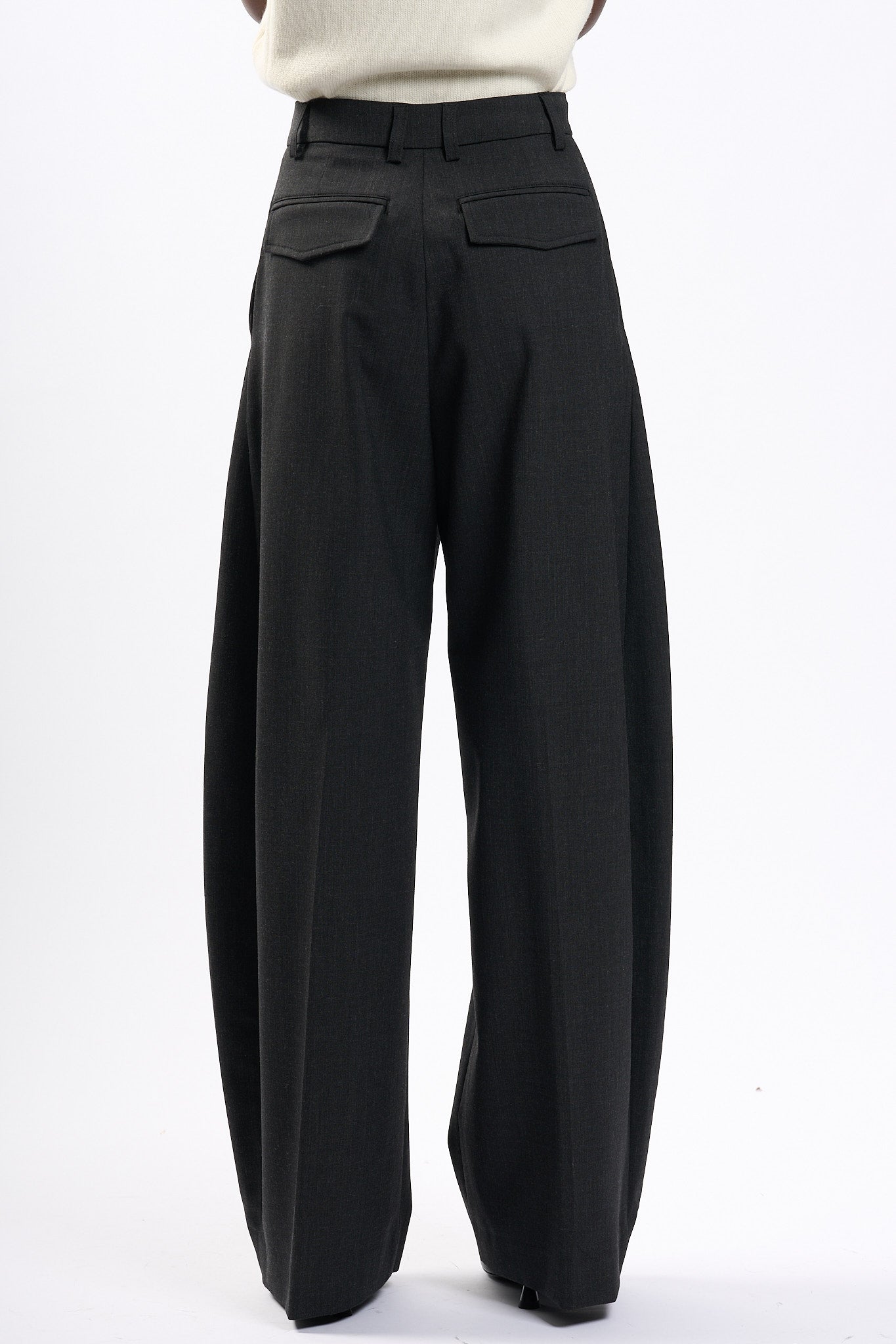 The latest Pantalone Billie Grigio Donna-7